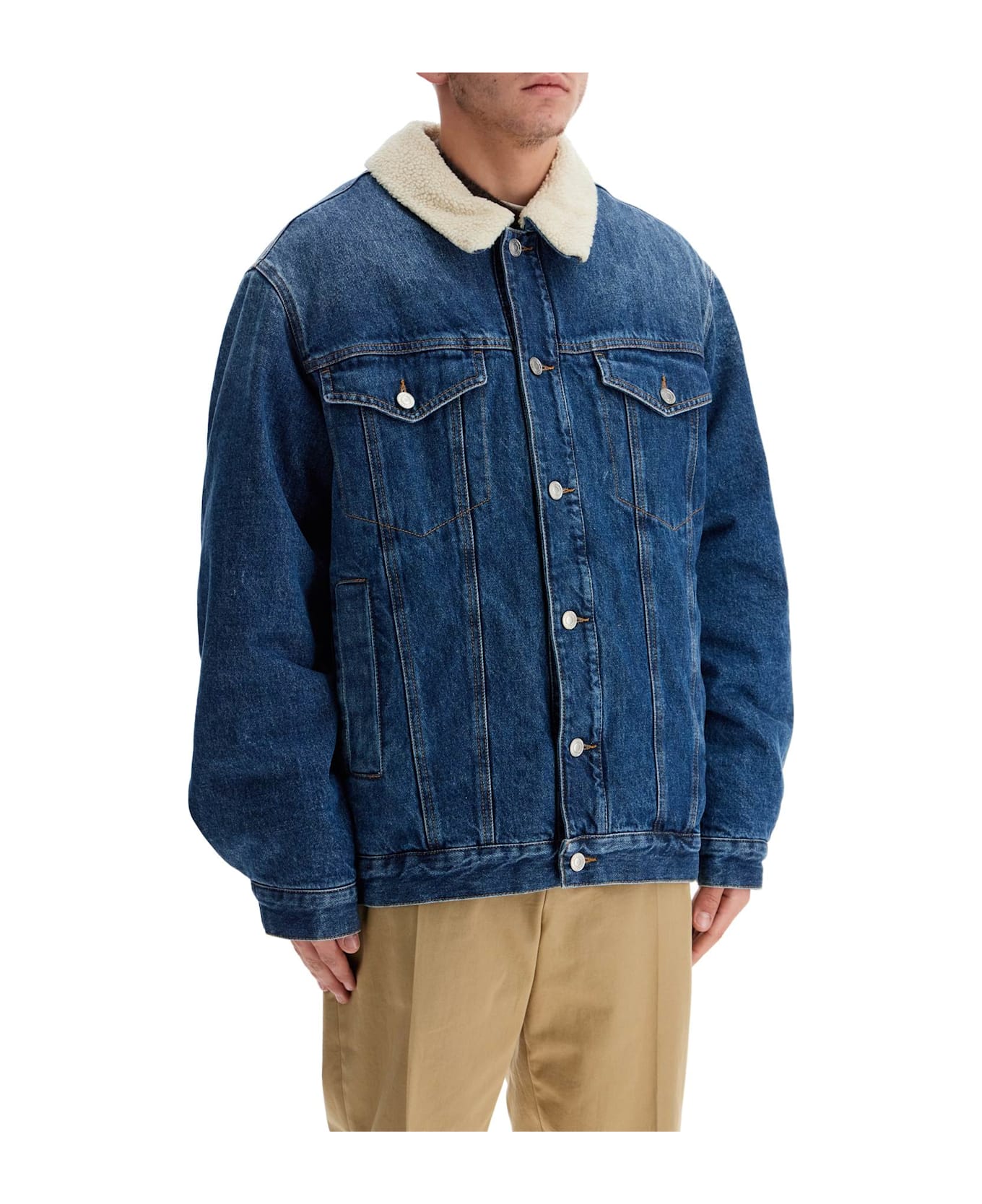 Isabel Marant Japanese Denim Jacket For Men/w - BLUE