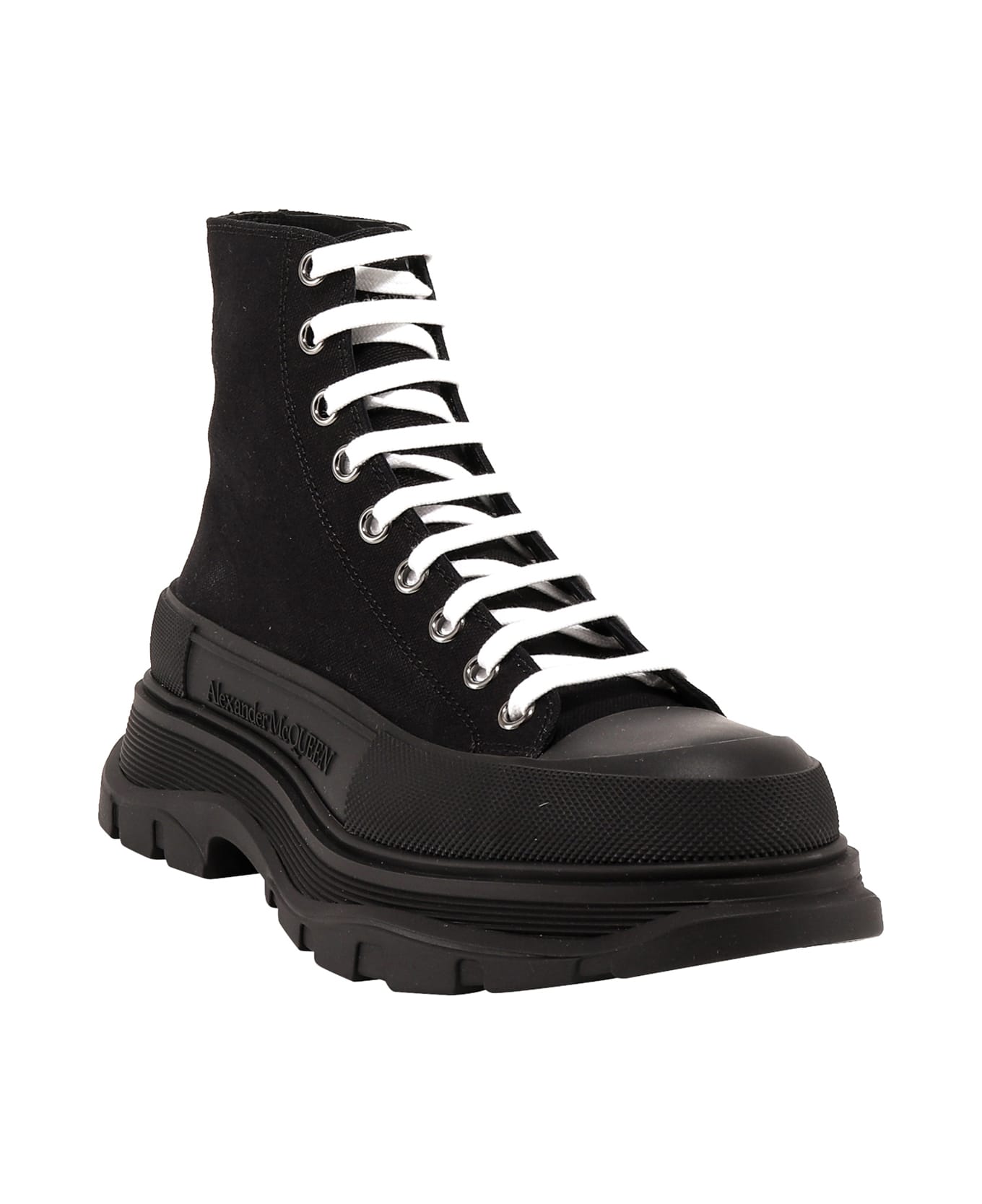 Alexander McQueen Tread Slick Sneakers - Black