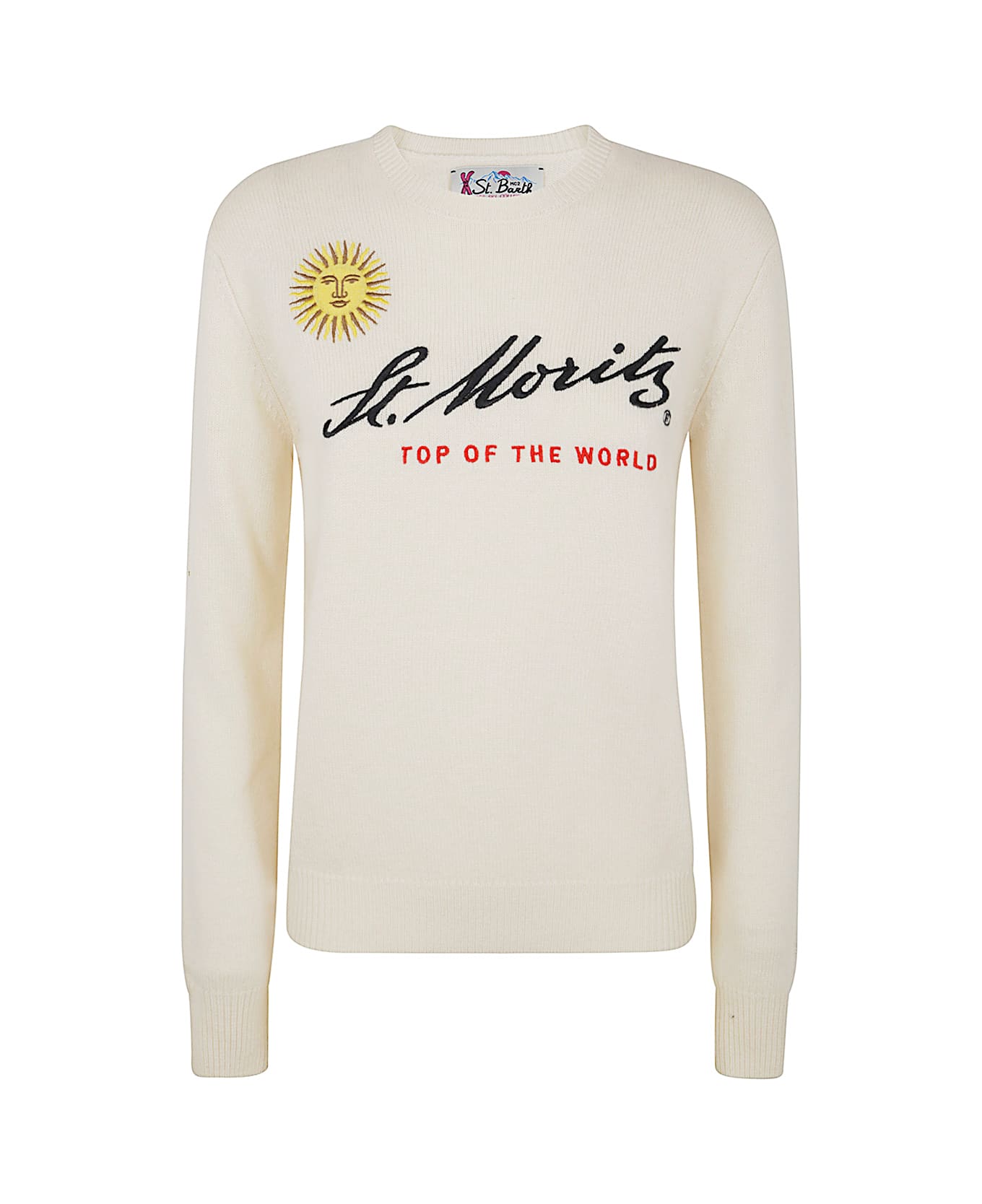 MC2 Saint Barth New Queen St Moritz New Crewneck Sweater - St Moritz Sun