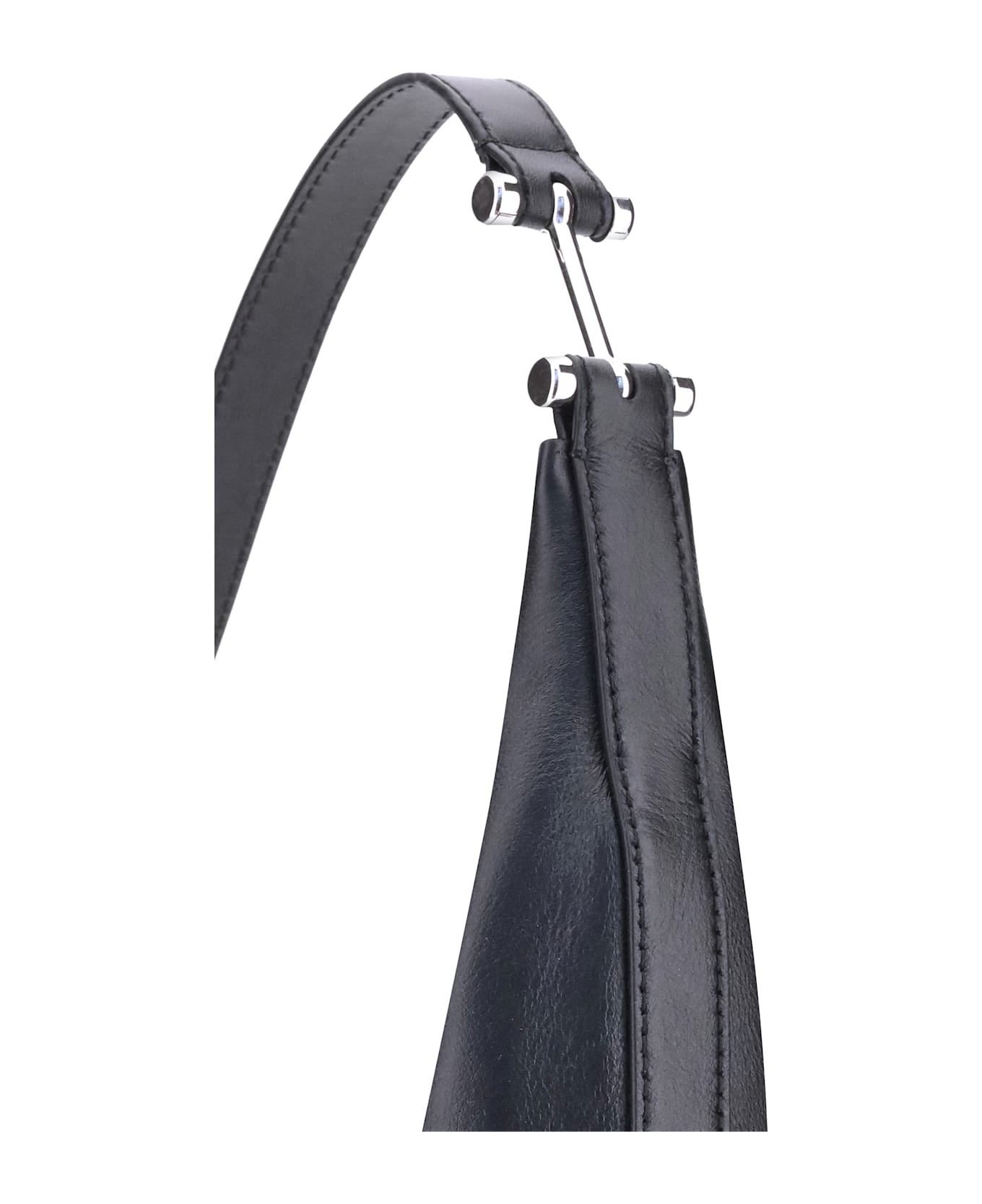 Marni Small Dot Hobo Shoulder Bag - Black