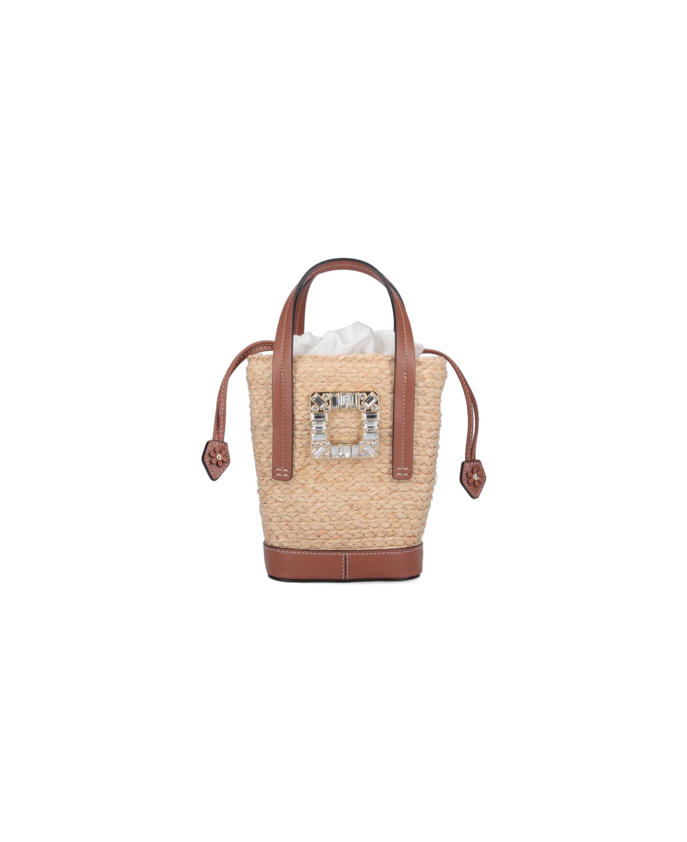 Roger Vivier 
viv
 Skate Mini Bag - Beige