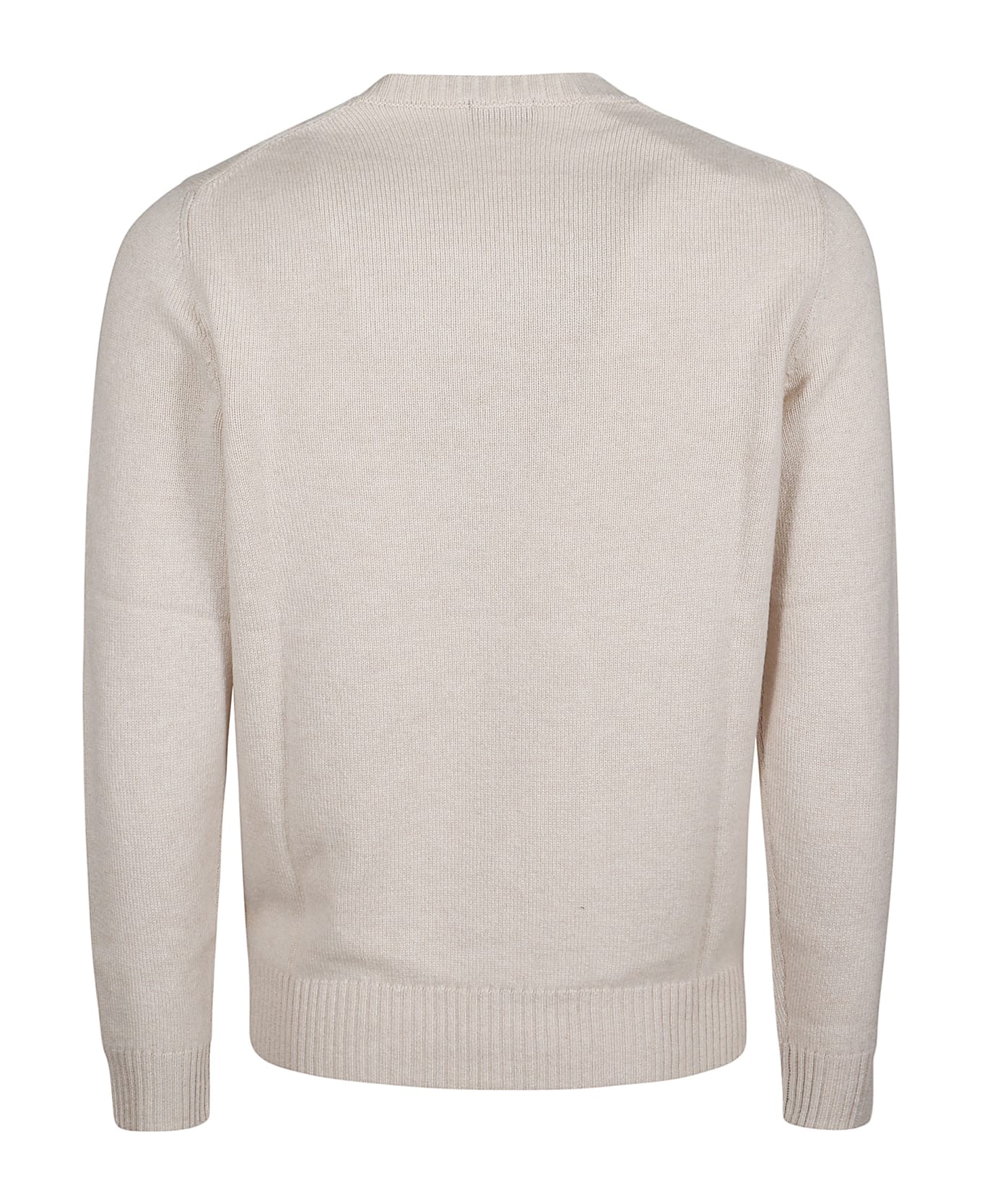 Drumohr Round Neck Sweater - Naturale