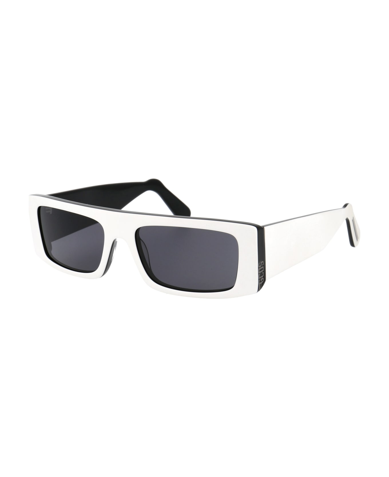 GCDS Gd0009 Sunglasses - 23A WHITE サングラス