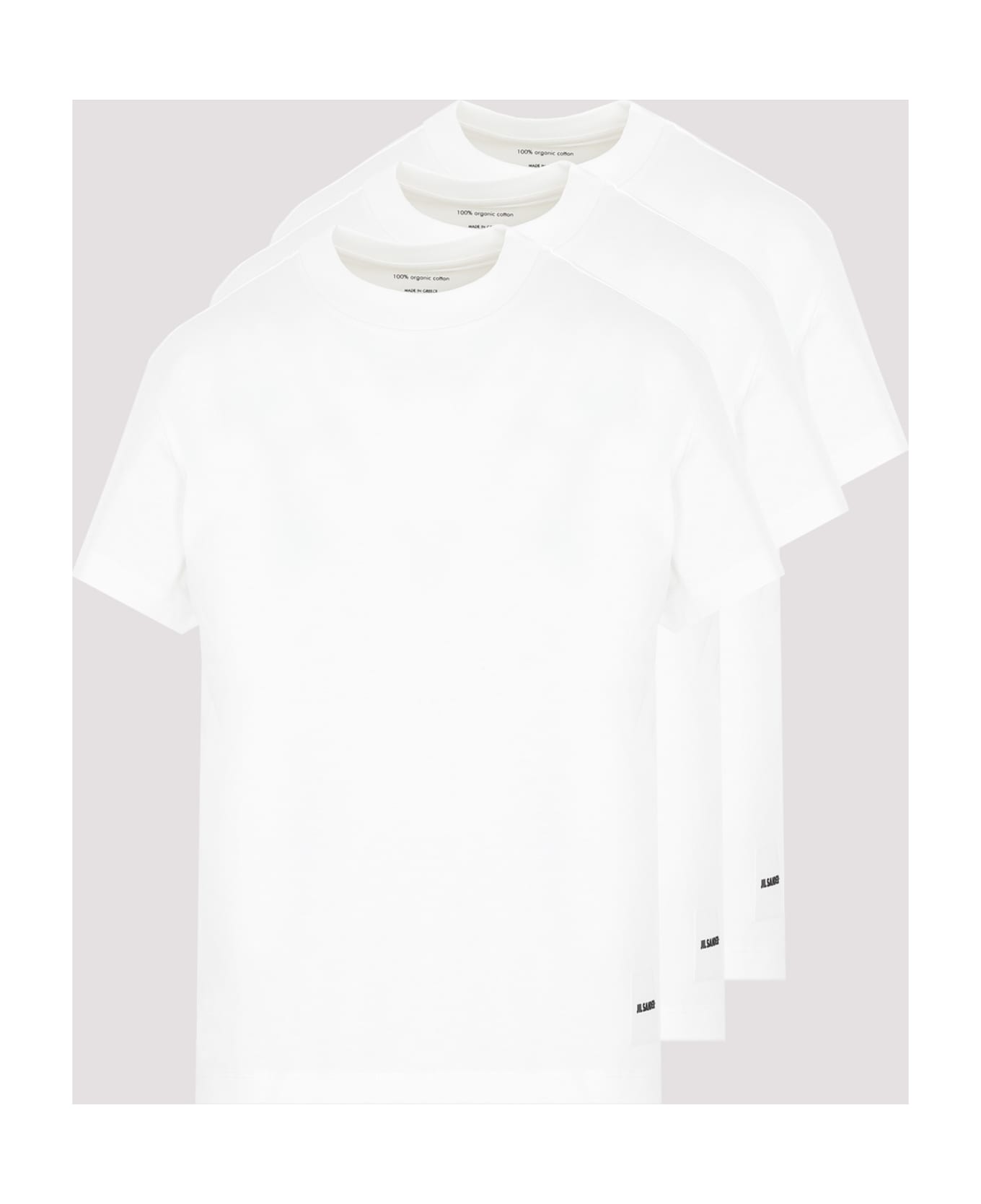 Jil Sander 3 Pack T-shirt - White