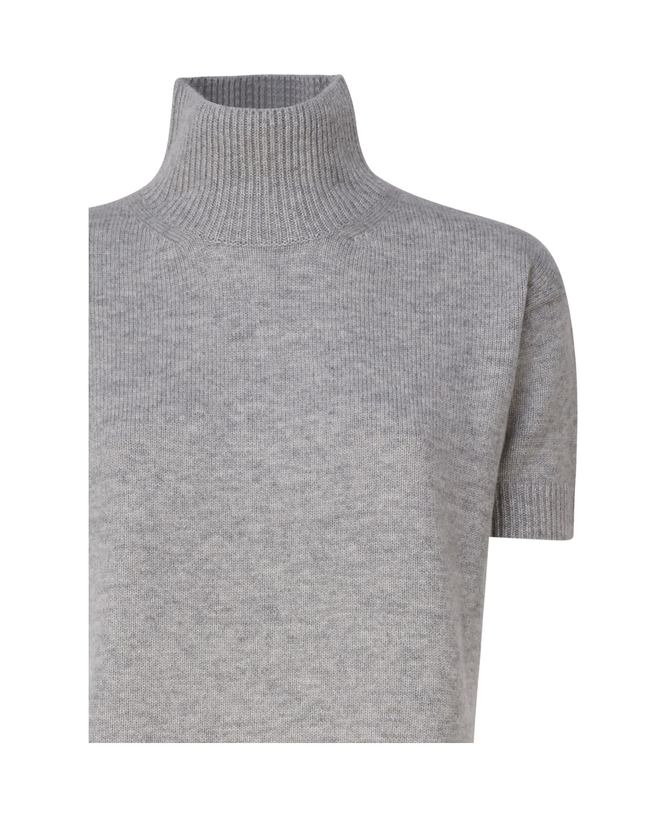 'S Max Mara Wool And Cashmere Turtleneck - Grey