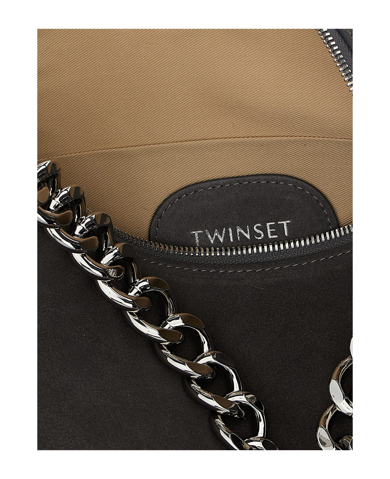 TwinSet 
liliane
 Medium Shoulder Bag - Gray