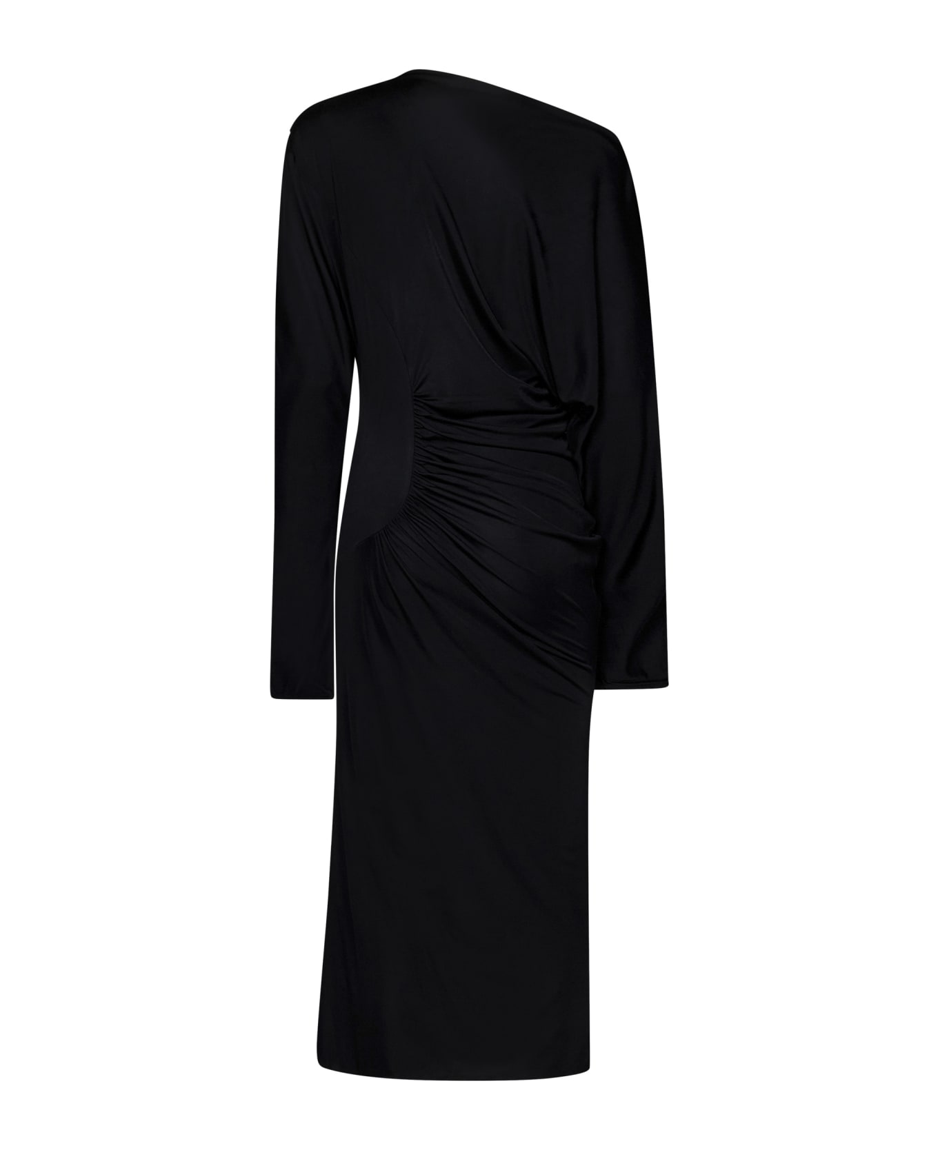 Khaite Ny The Oron Long Dress - Black