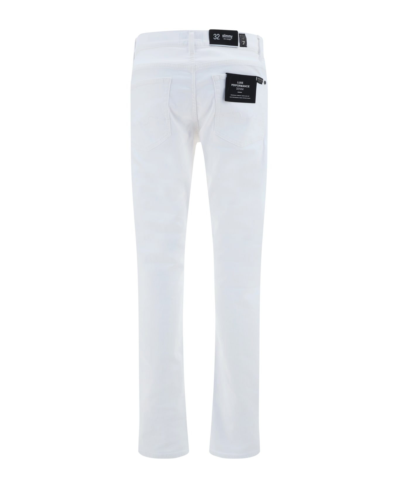 7 For All Mankind Luxe Jeans - WHITE