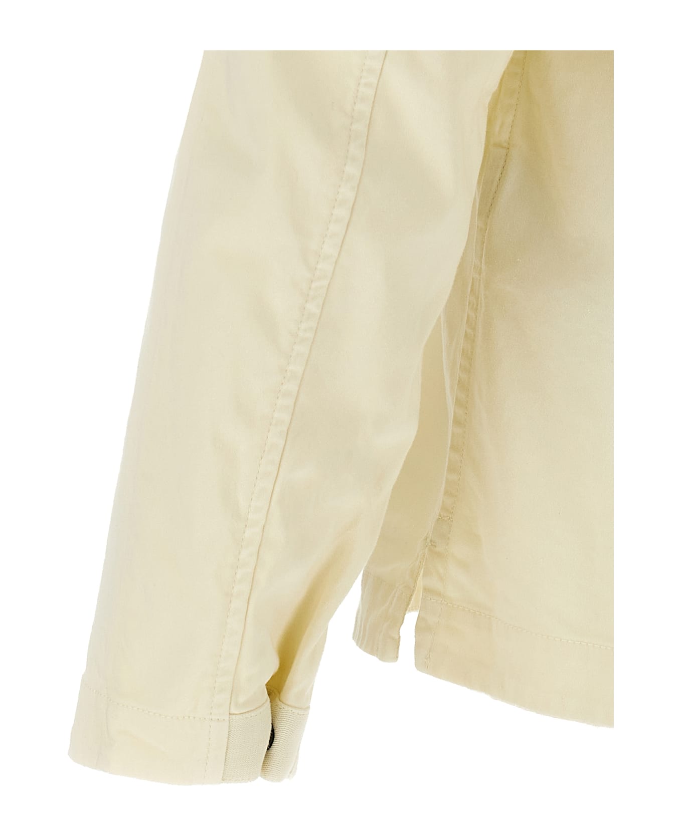 Stone Island Cotton Overshirt - White