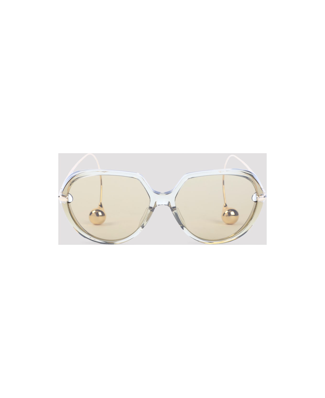Bottega Veneta Bv1436s Sunglasses - Yellow Gold Brown