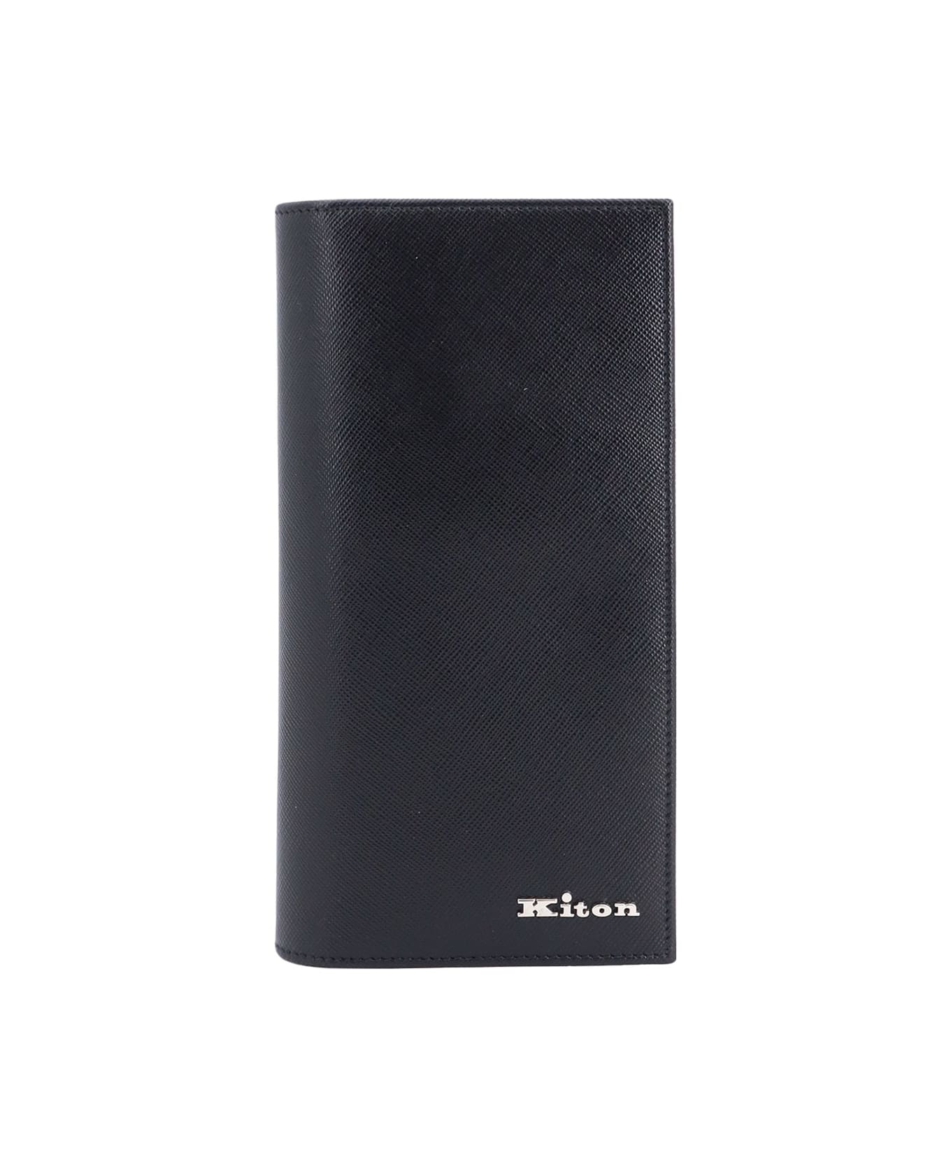 Kiton Wallet - Black 財布