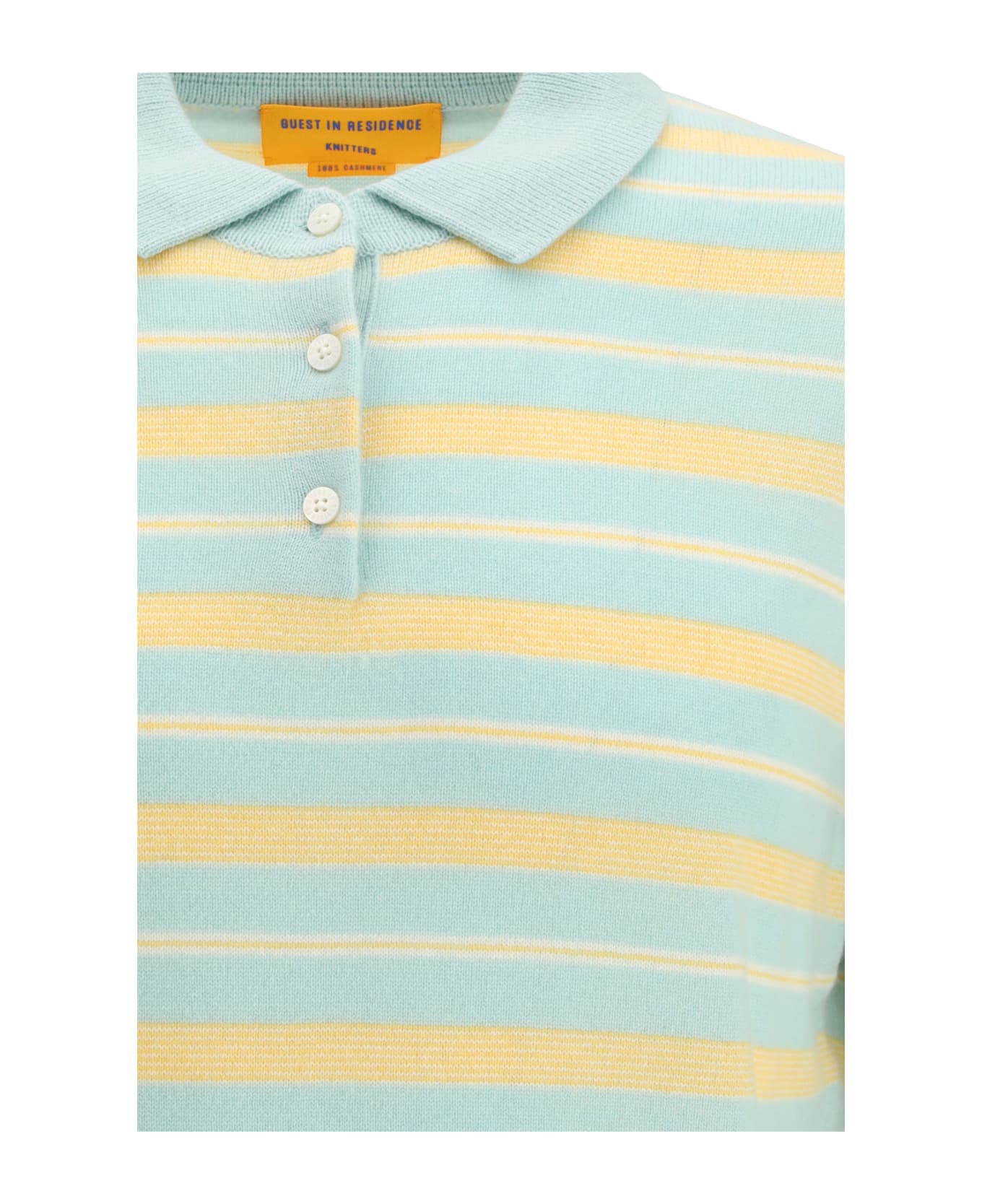 Guest in Residence Collegiate Stripe Polo