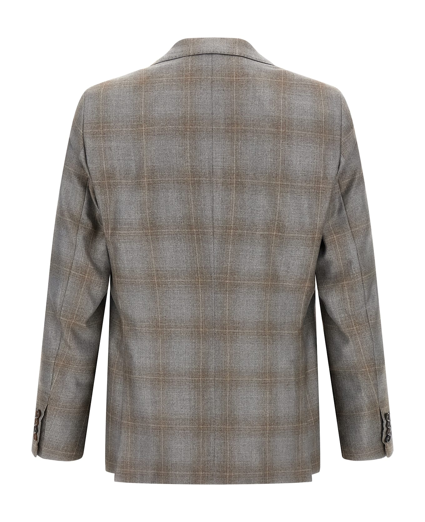 Pal Zileri Double-breasted Blazer - Gray