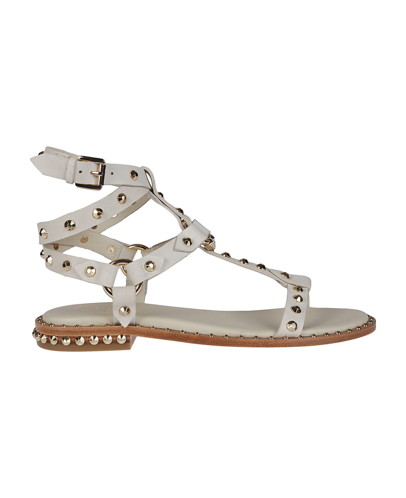 Ash Pulp Sandals - Beige/white/ariel Gold