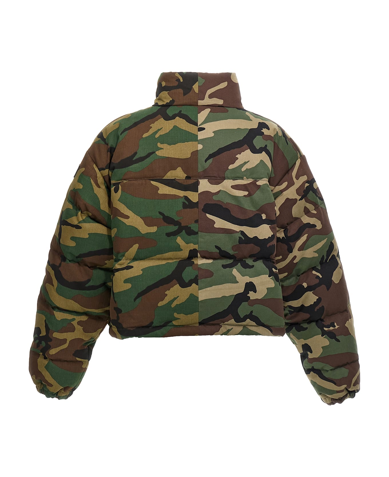 VETEMENTS Camouflage Down Jacket - Green