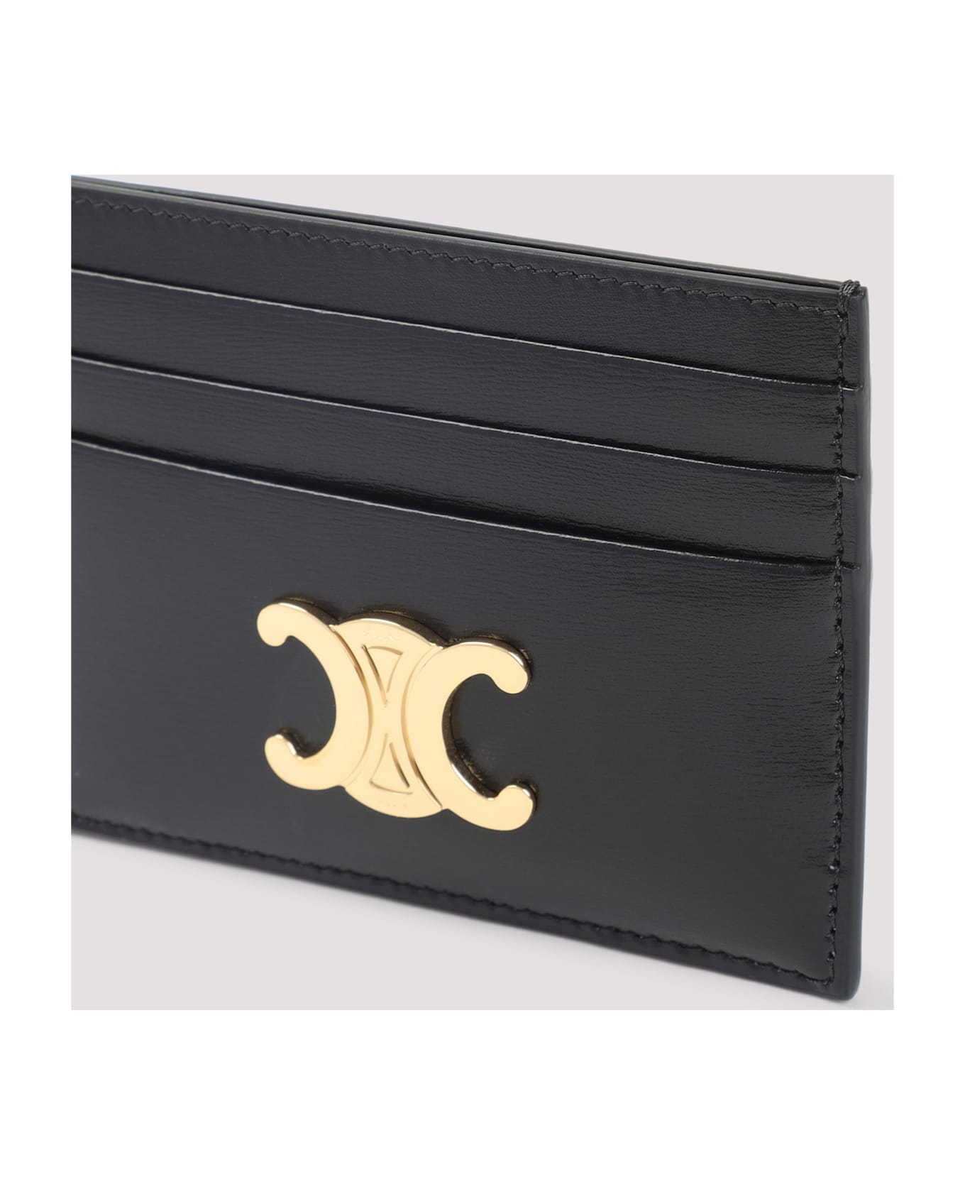 Celine Triomphe Card Holder - No Black