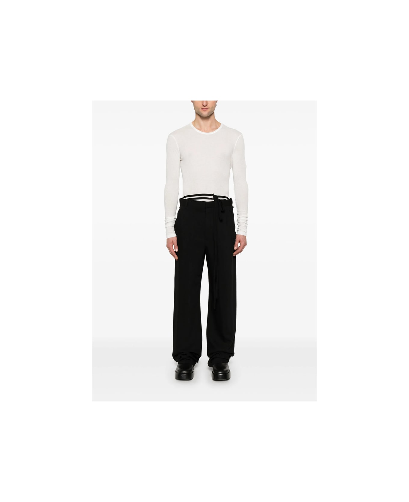 Ann Demeulemeester Pant - BLACK