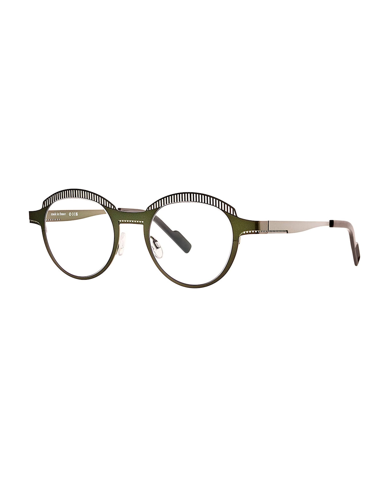 Theo Eyewear Pencil- 508 Sanremo Green Rx Glasses - green