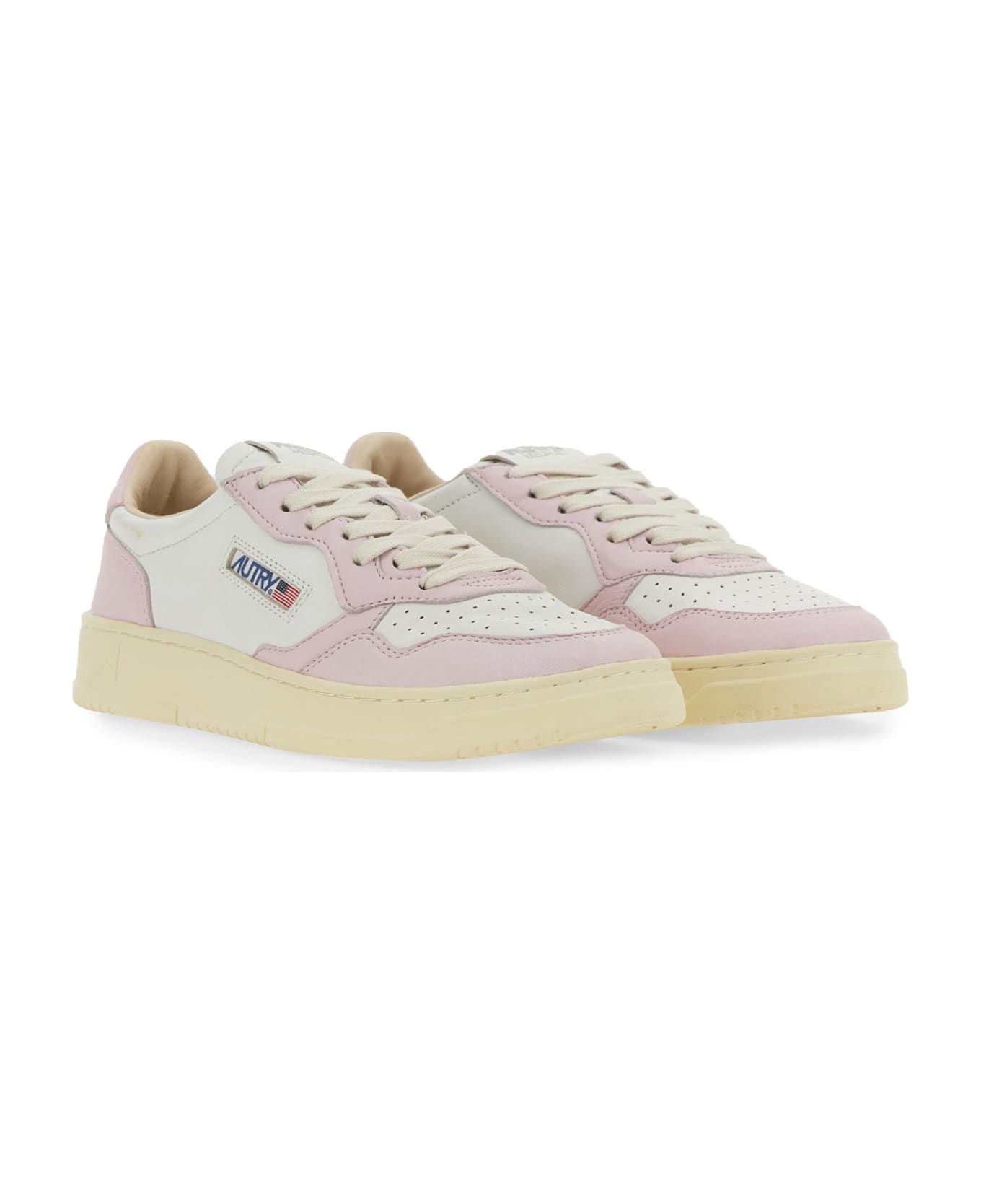 Autry Medalist Low Sneakers - Rose