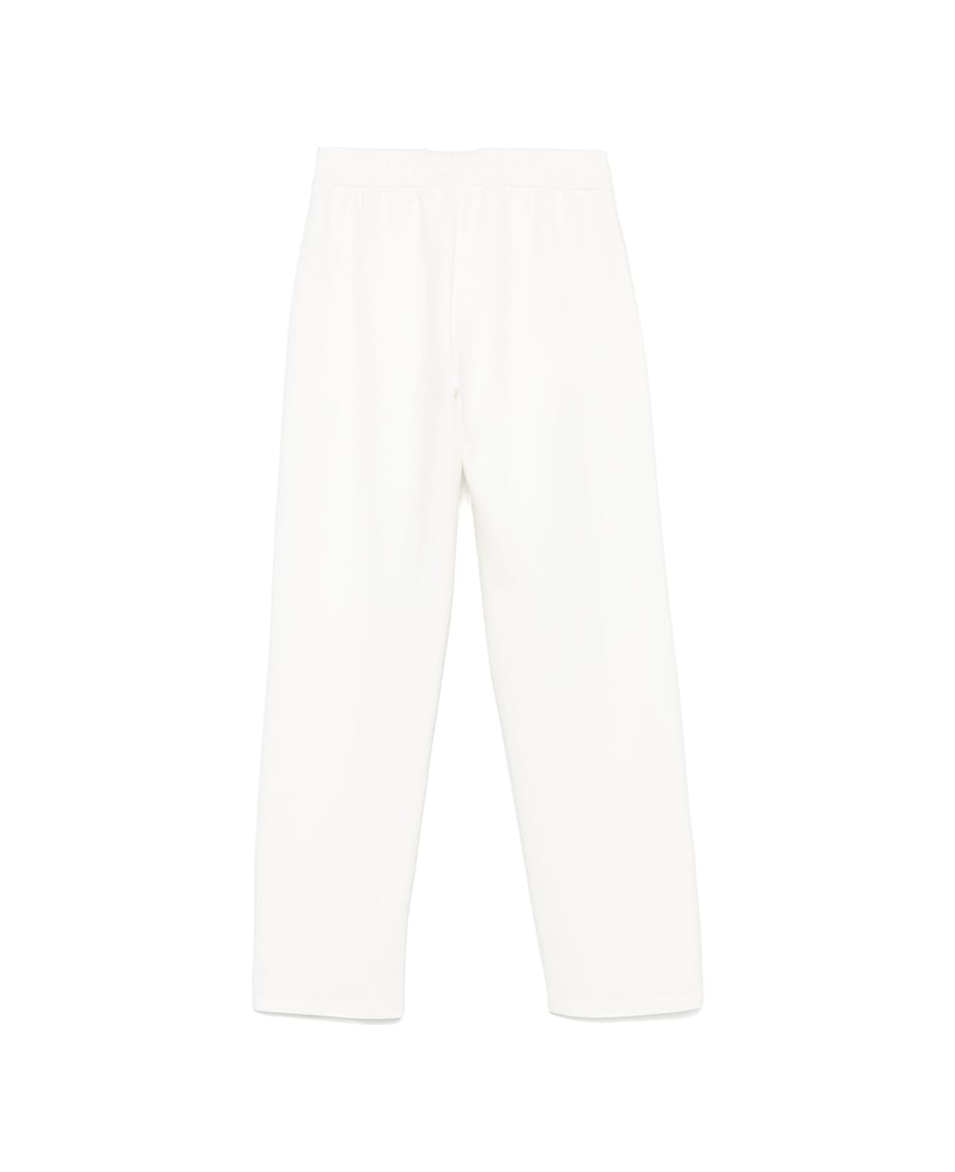 Emporio Armani Cotton Trousers - White