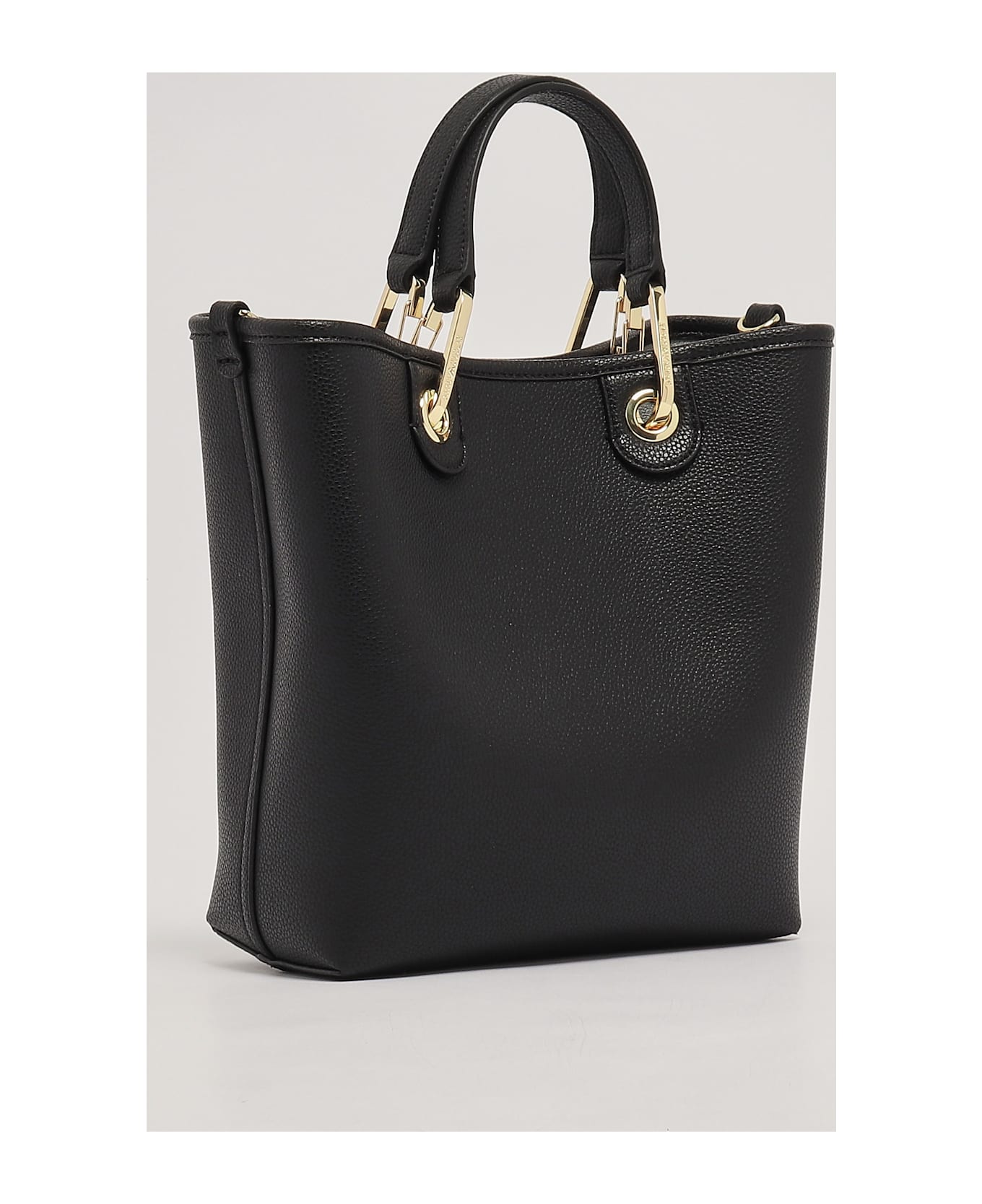 Emporio Armani Shopper Bag - NERO-SILVER