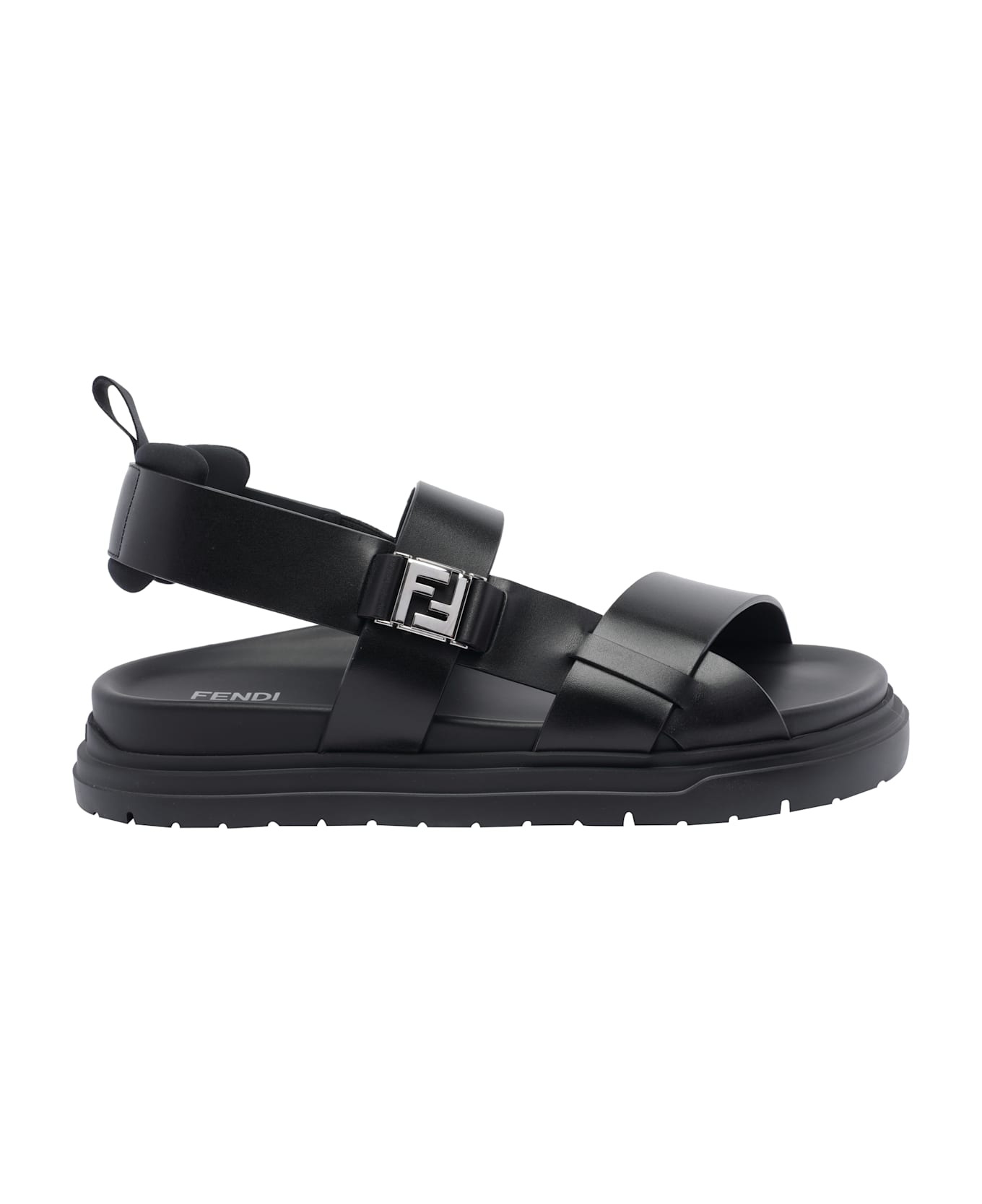 Fendi Ff Sandals - Black