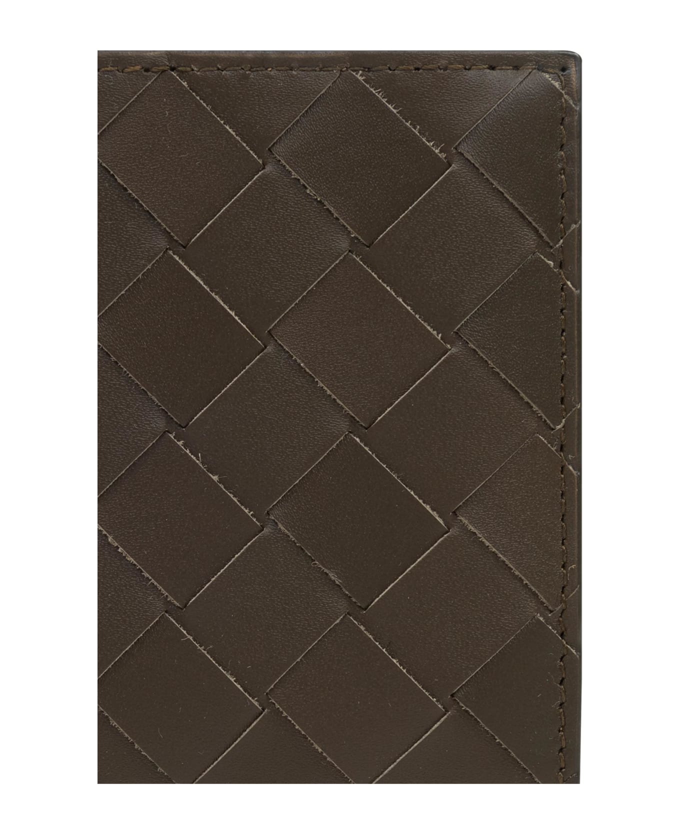 Bottega Veneta Leather Wallet - Brown