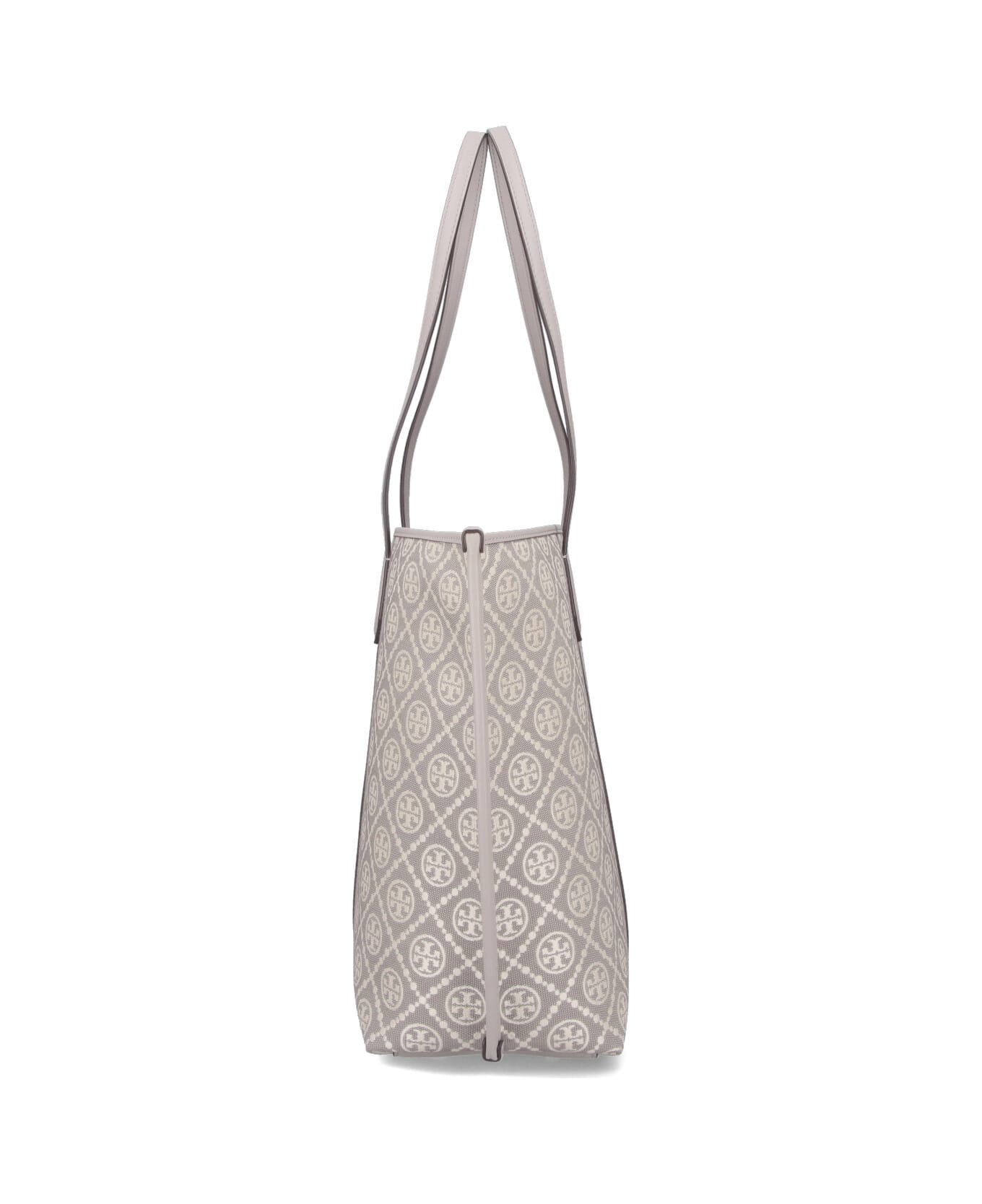 Tory Burch "perry T" Shopper Bag - Gray