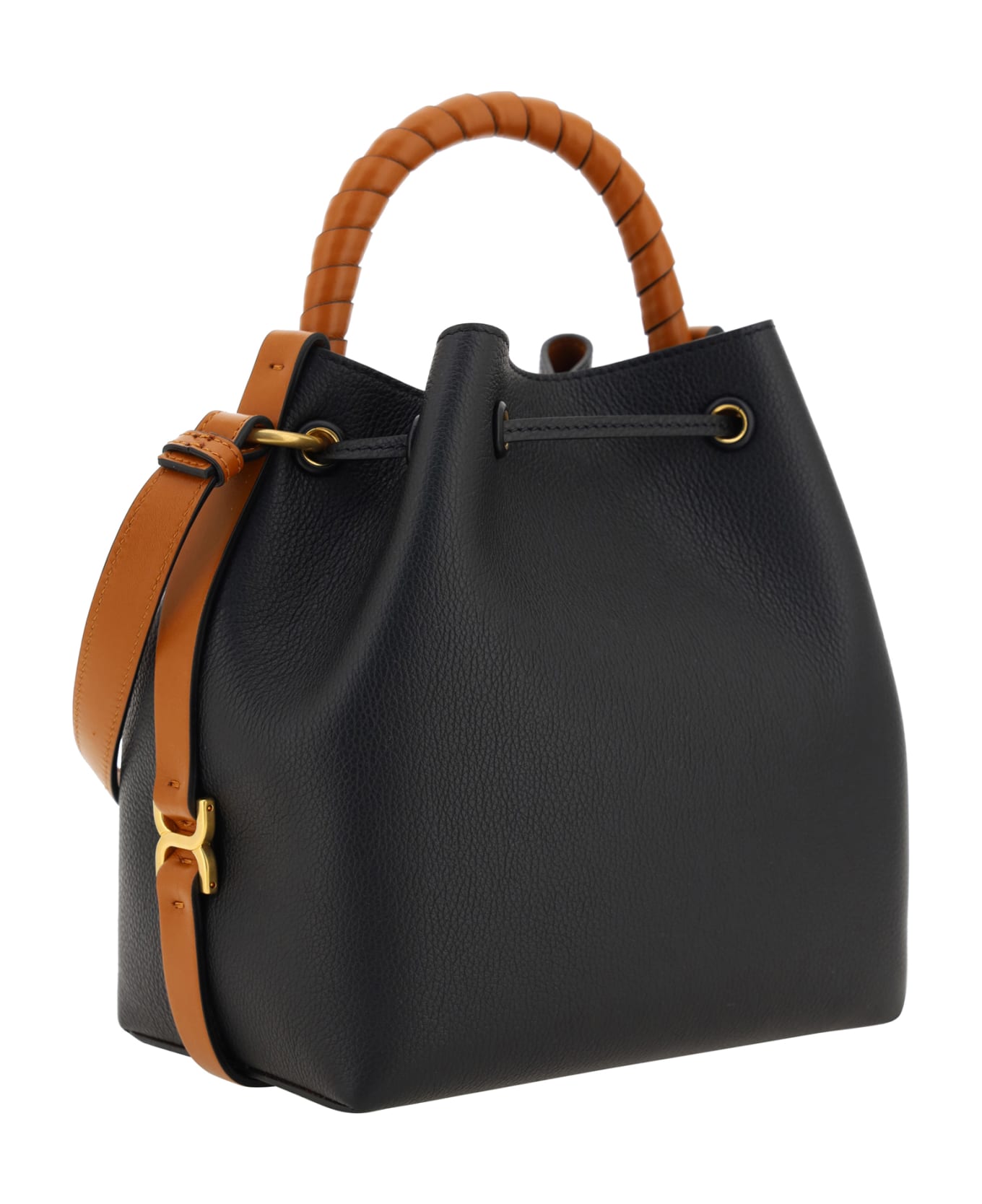 Chloé 'marcie' Bucket Bag - Black