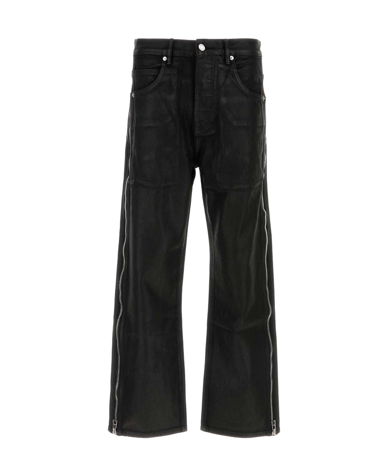 Purple Brand Black Denim Jeans - BLACK