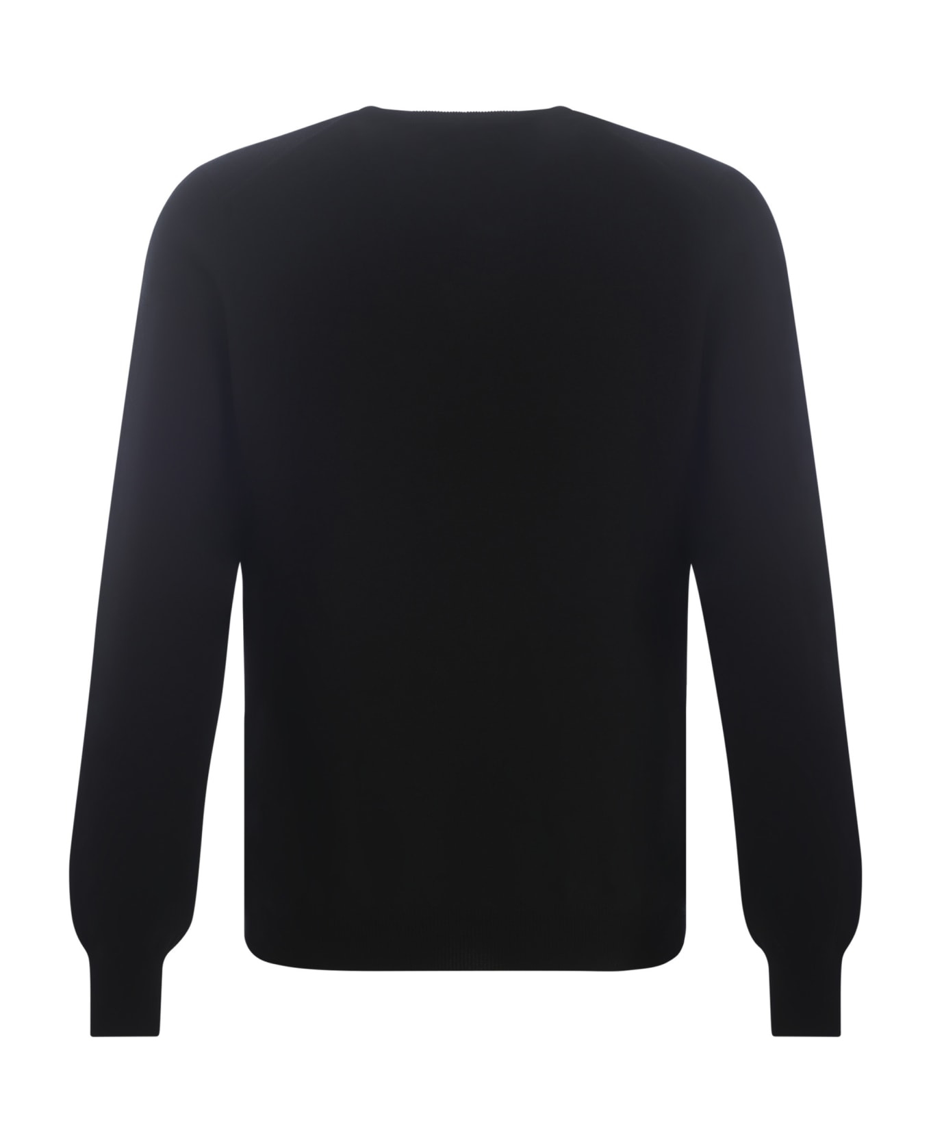 Tagliatore Round Neck Sweater - Nero ニットウェア