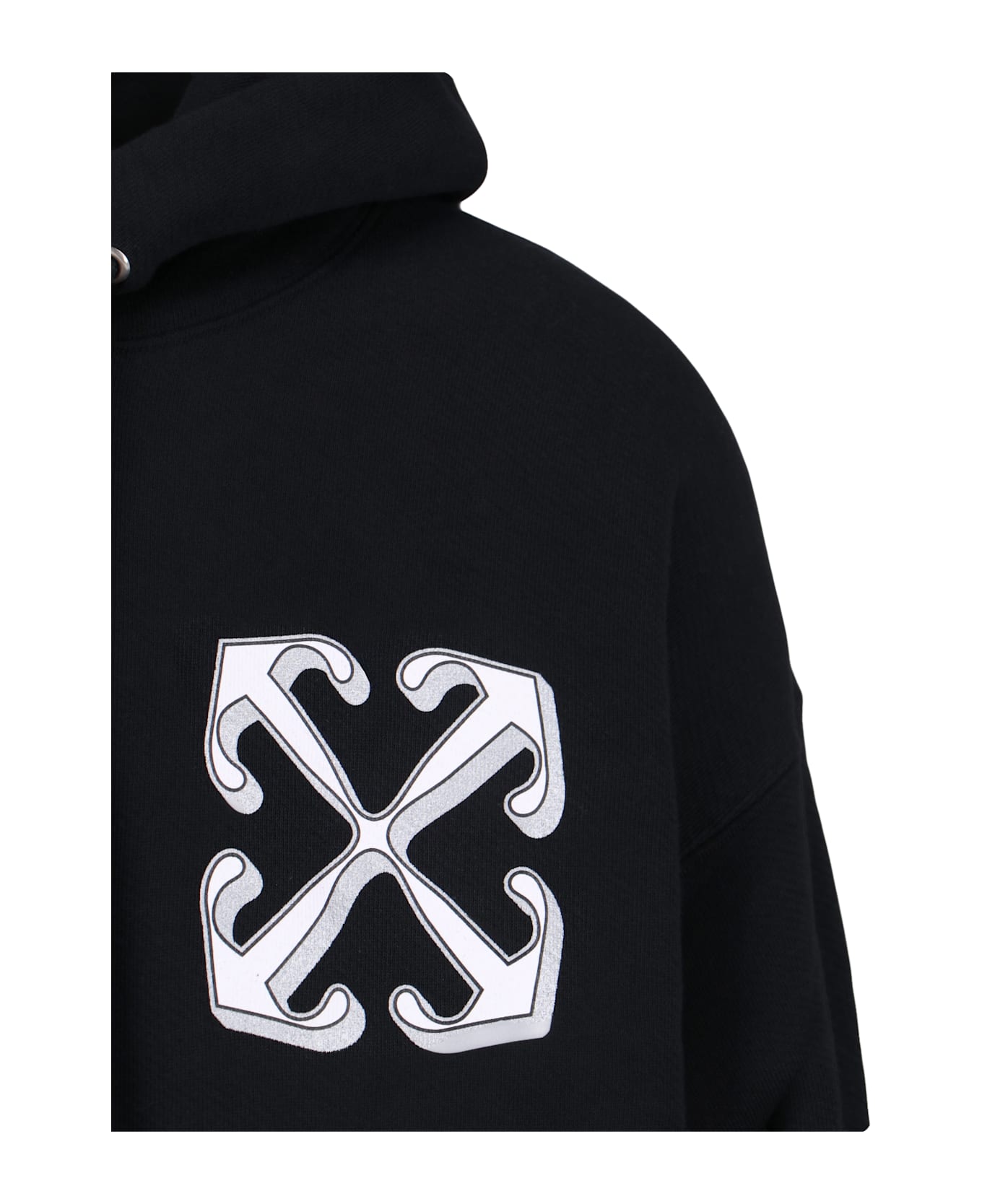 Off-White "dragon" Hoodie - Black  