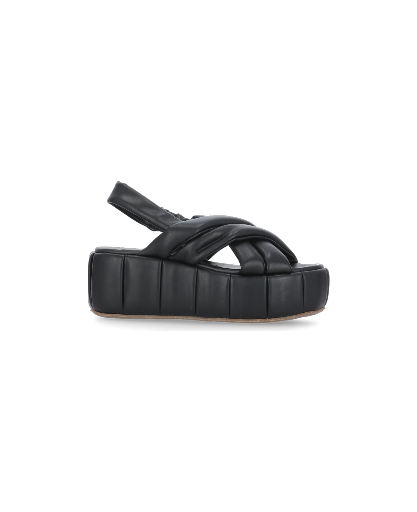 THEMOIRè Acquaria Platform Sandals - Black サンダル