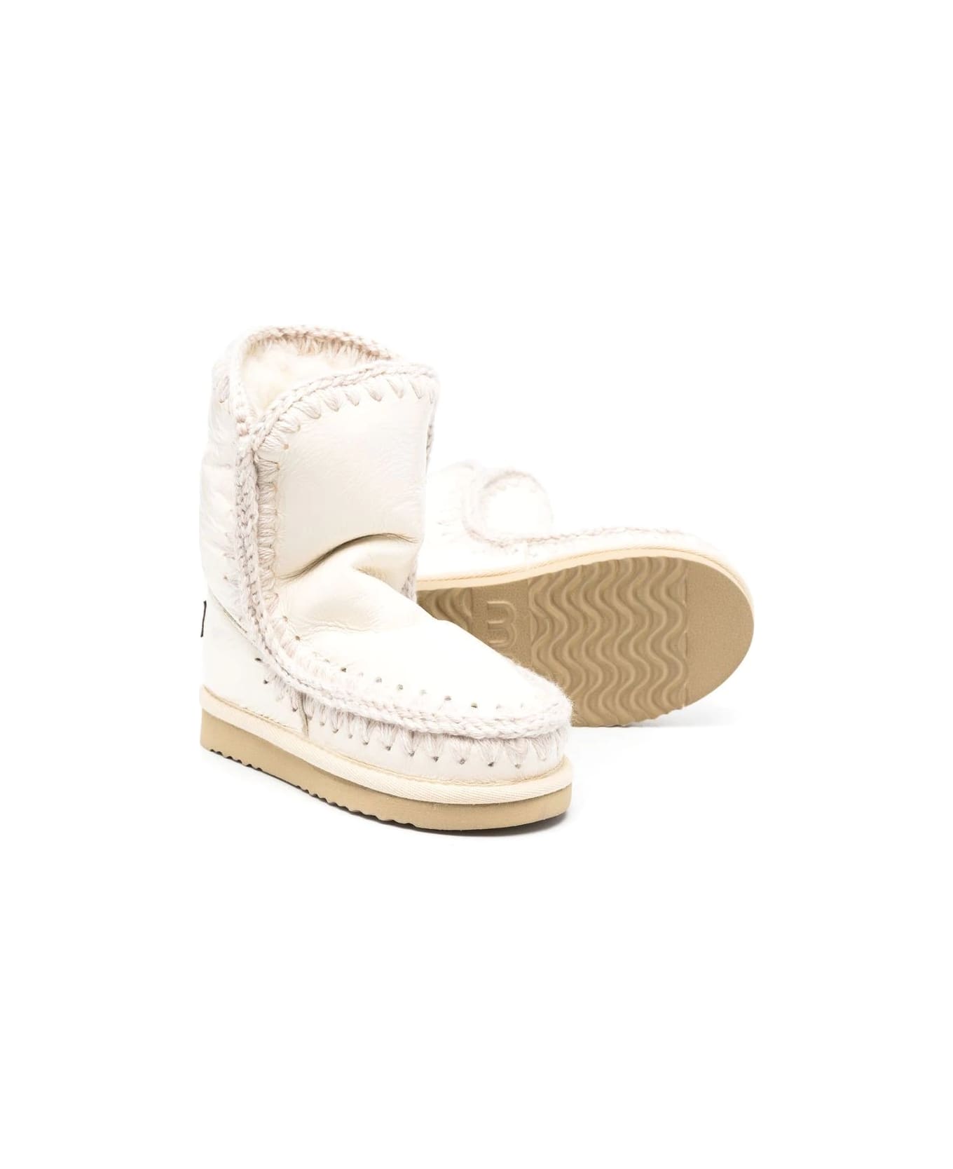 Mou Eskimo Boots White - White
