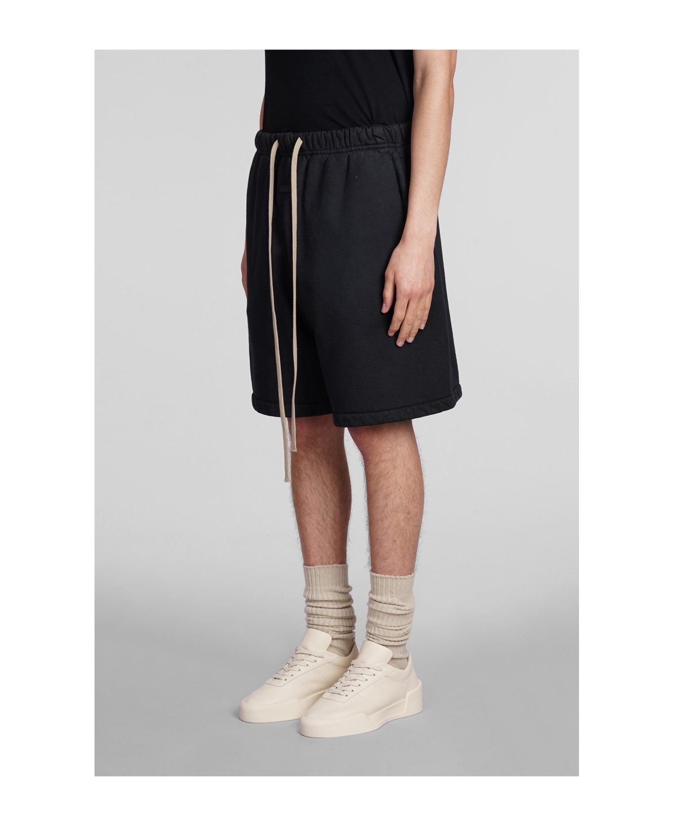 Fear of God Shorts In Black Cotton - black