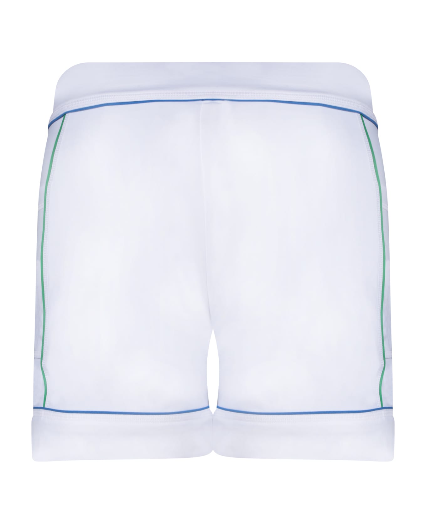 Casablanca White Casa Sport Cyclist Shorts - White ショートパンツ