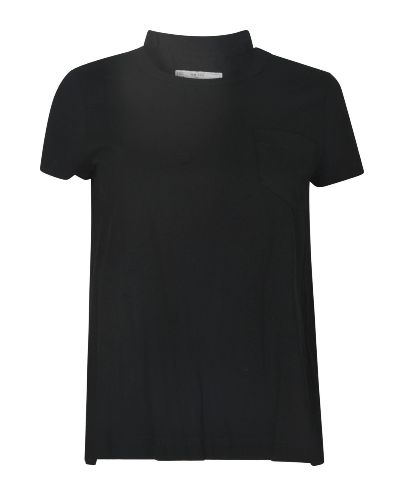 Sacai Chest Pocket T-shirt - Black