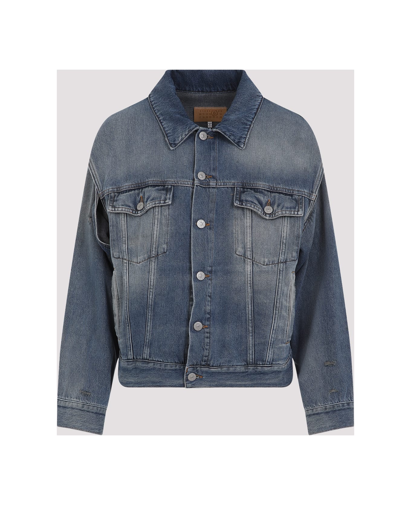 MM6 Maison Margiela Sportsjacket - Grey Blue