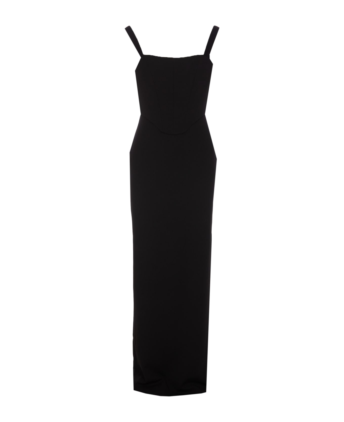Solace London Frankie Maxi Dress - Black ワンピース＆ドレス