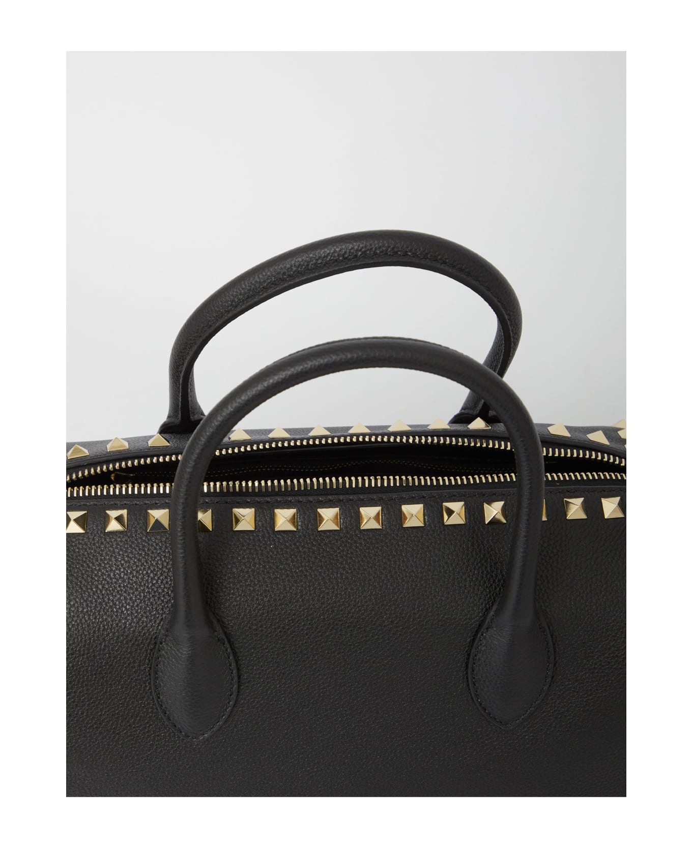 Valentino Garavani Rockstud Handbag - BLACK