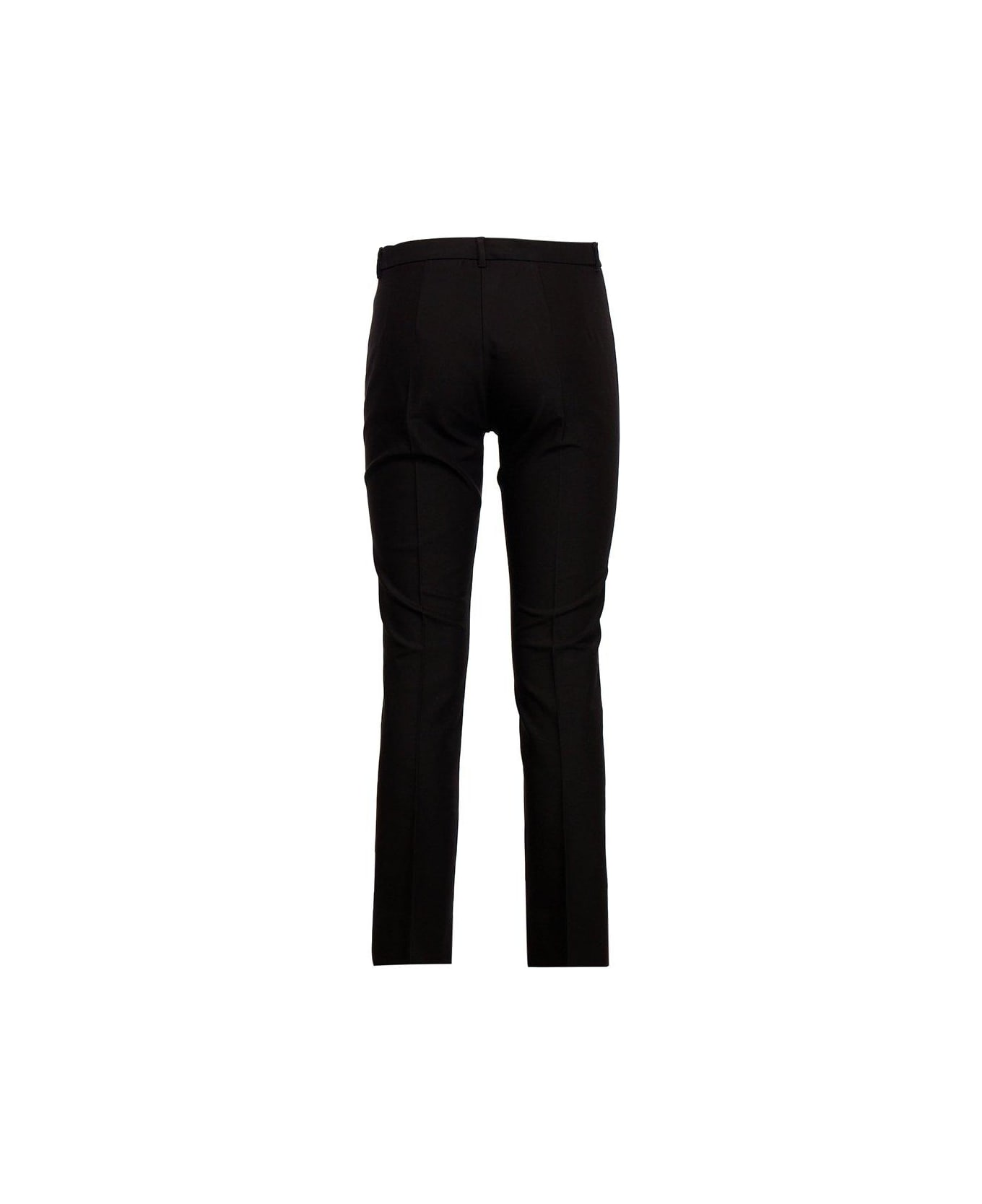 'S Max Mara Fatina Cropped Flared Trousers - Nero