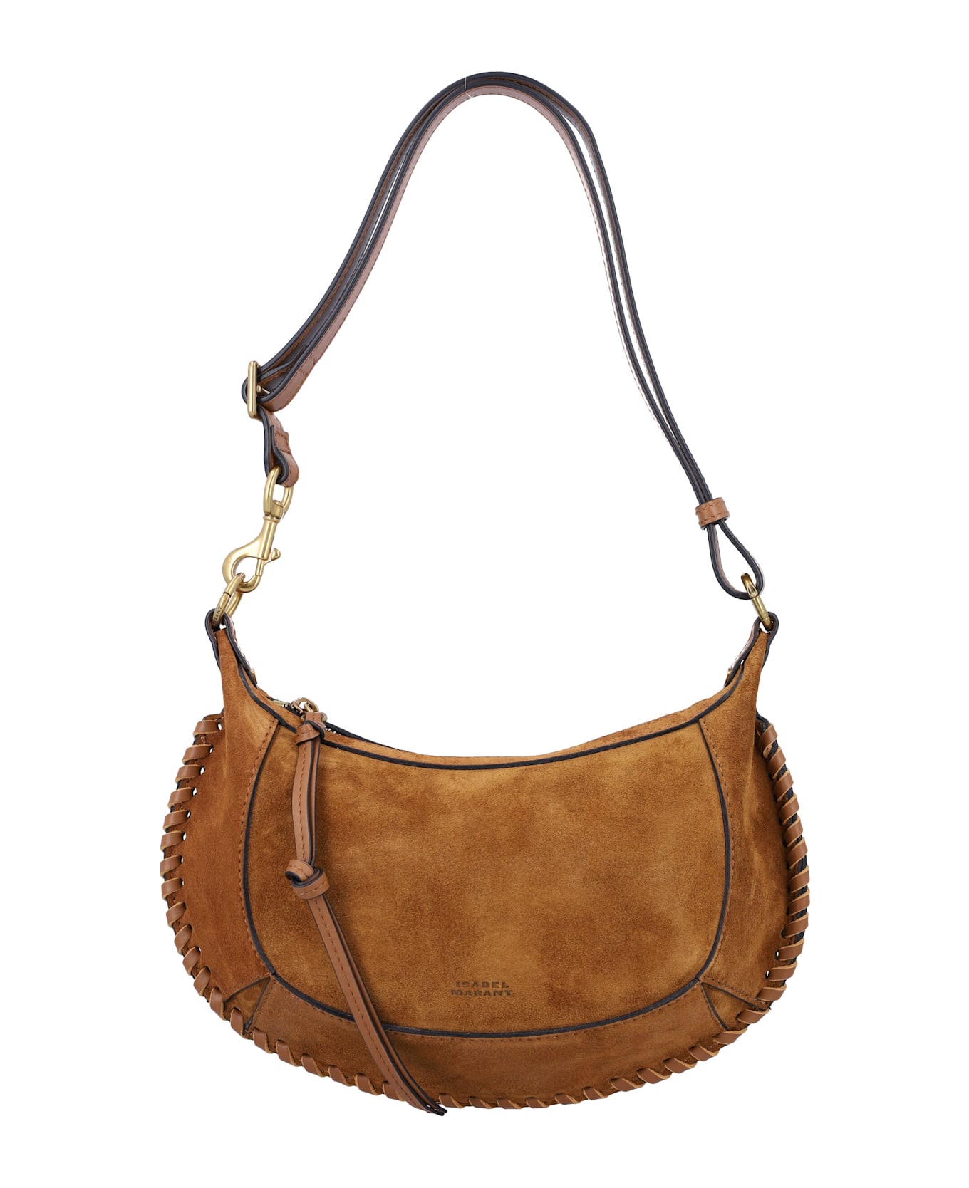 Isabel Marant Oskan Moon Bag - COGNAC