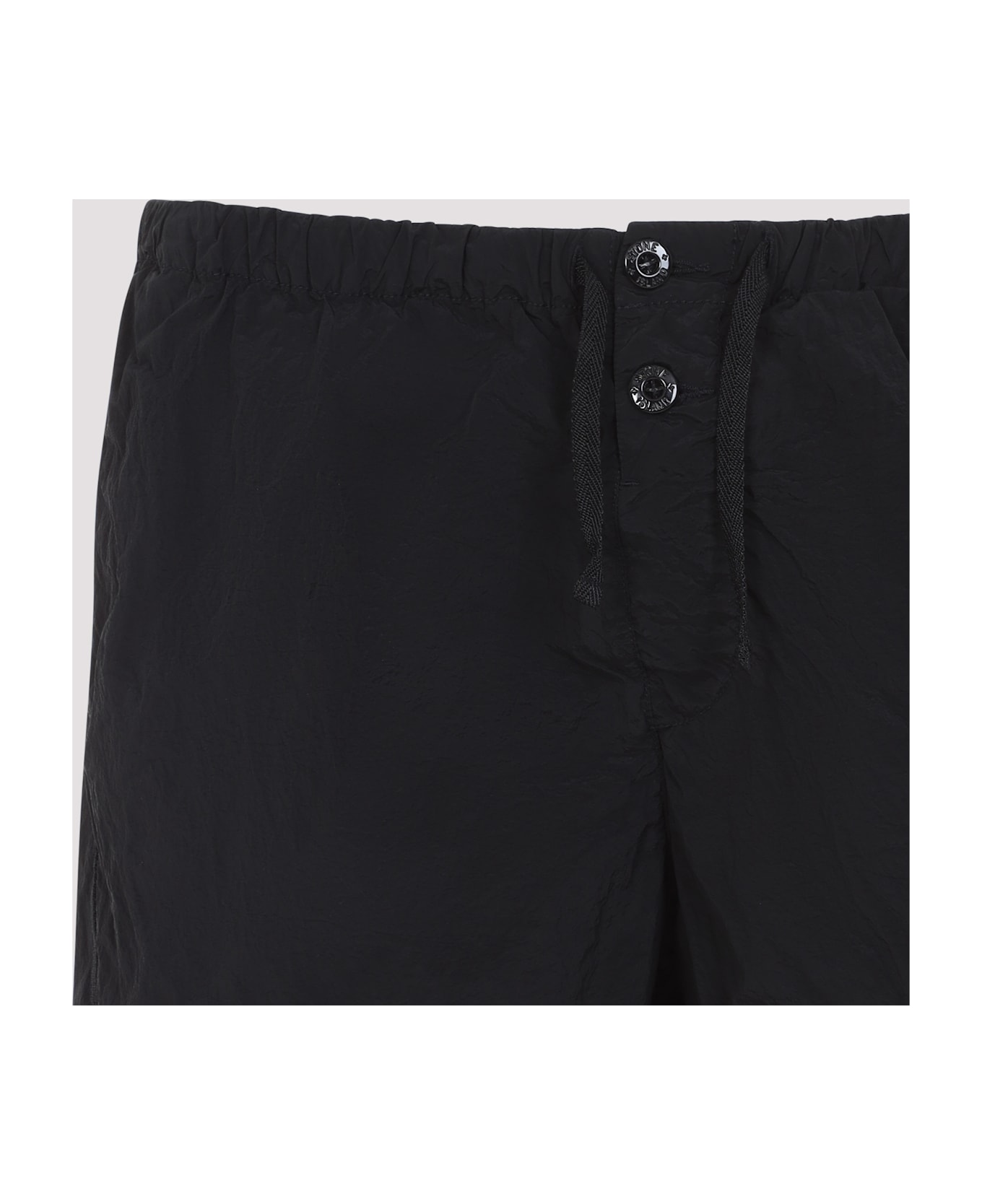Stone Island Polyamide Shorts - Black