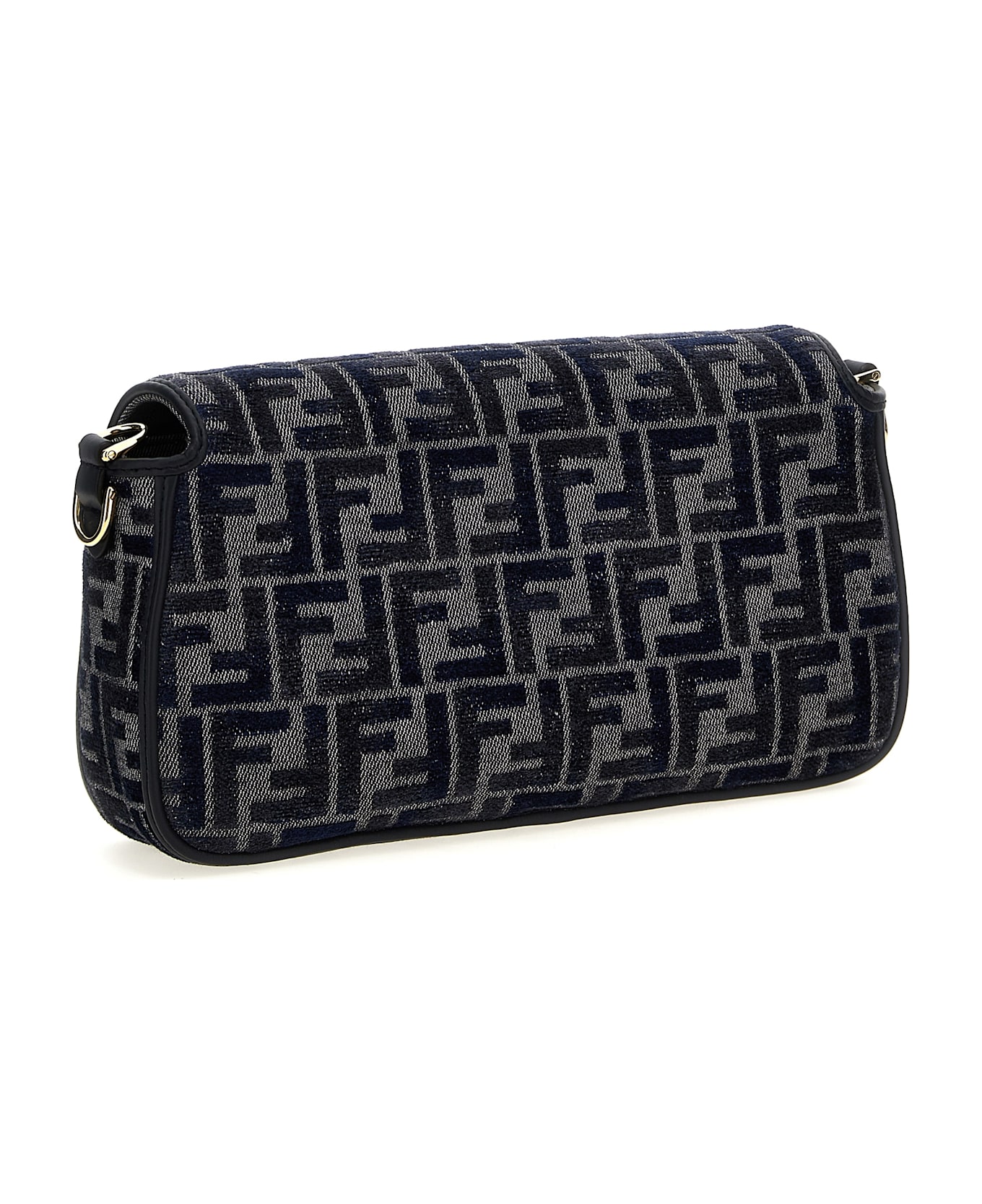 Fendi 'baguette' Shoulder Bag - Blue