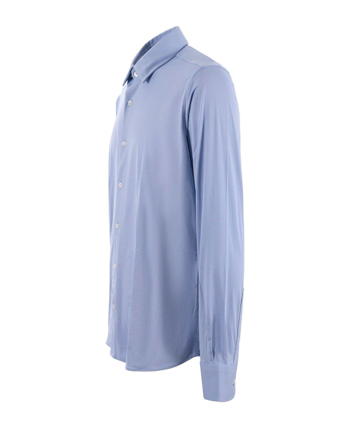 RRD - Roberto Ricci Design Camicia Rrd In Jersey Elasticizzato Disponibile Store Scafati - Bianco/blu