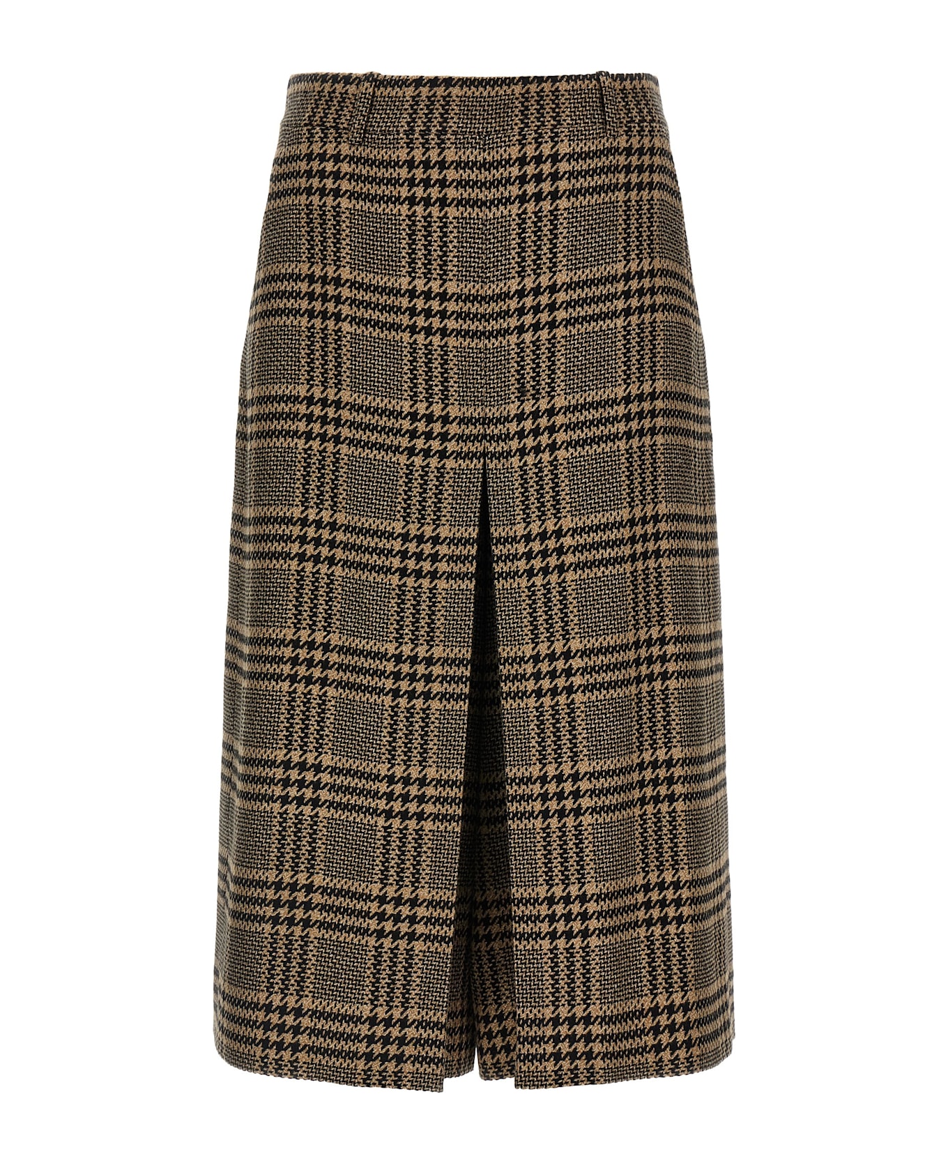 Saint Laurent Prince Of Wales Skirt - Multicolor