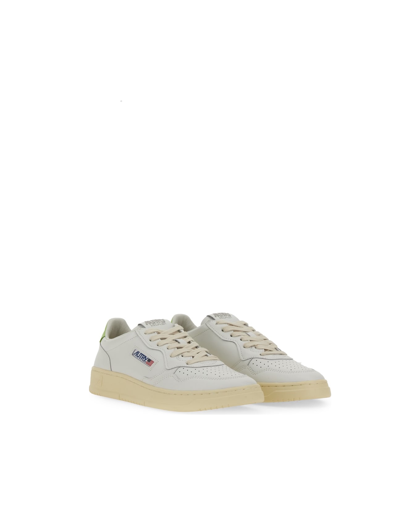 Autry Medalist Low Sneaker - WHITE