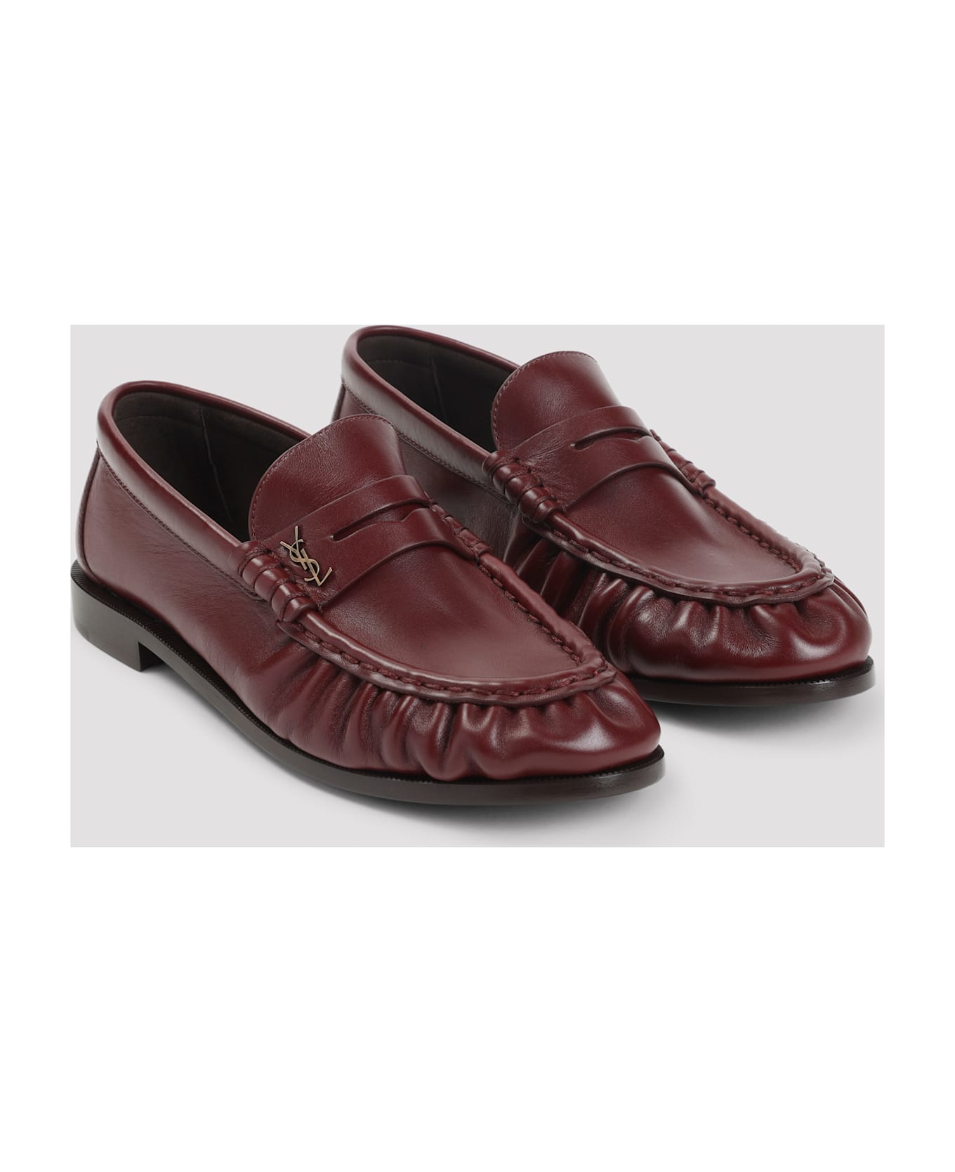 Saint Laurent Le Loafer - Dark Ruby