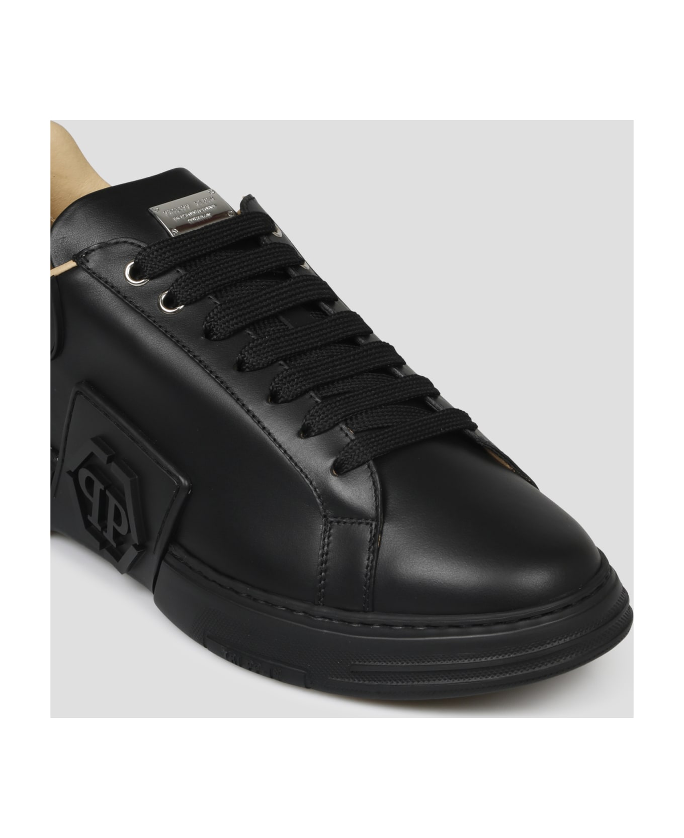 Philipp Plein Phantom Kick$ Low-top Sneakers - Black スニーカー