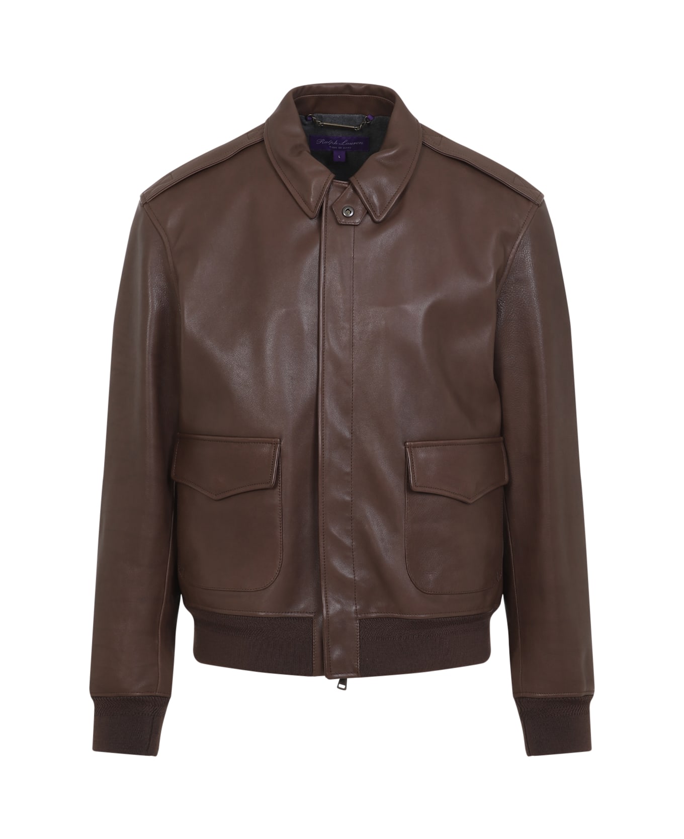 Ralph Lauren Patridge Bomber Jacket - Vintage Montecito Brown